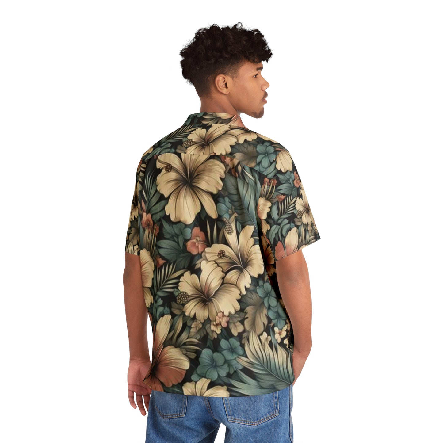 Juicy Clams Men's Hawaiian Shirt (1097)