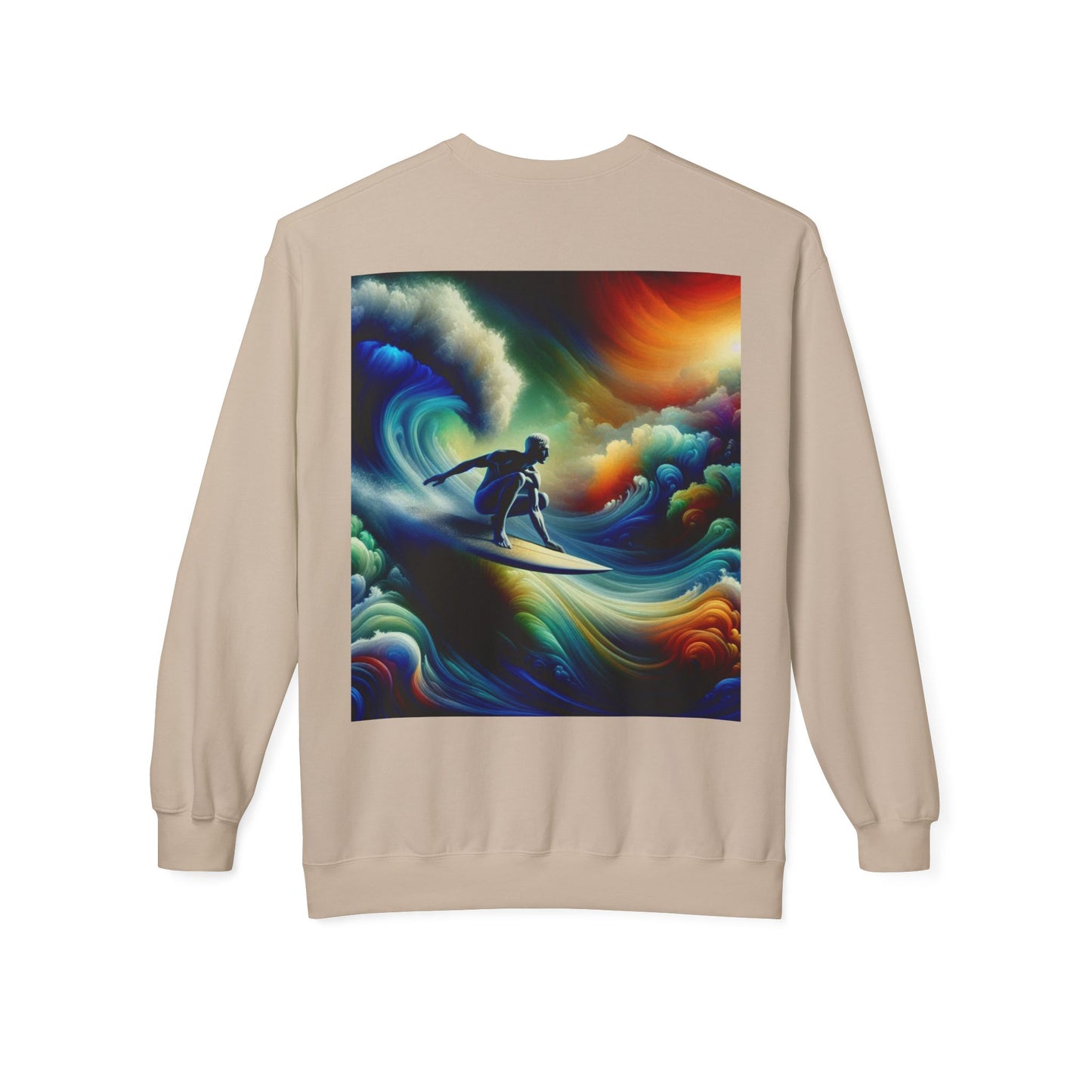 Juicy Clams Unisex Midweight Fleece Crewneck Sweatshirt (D048)