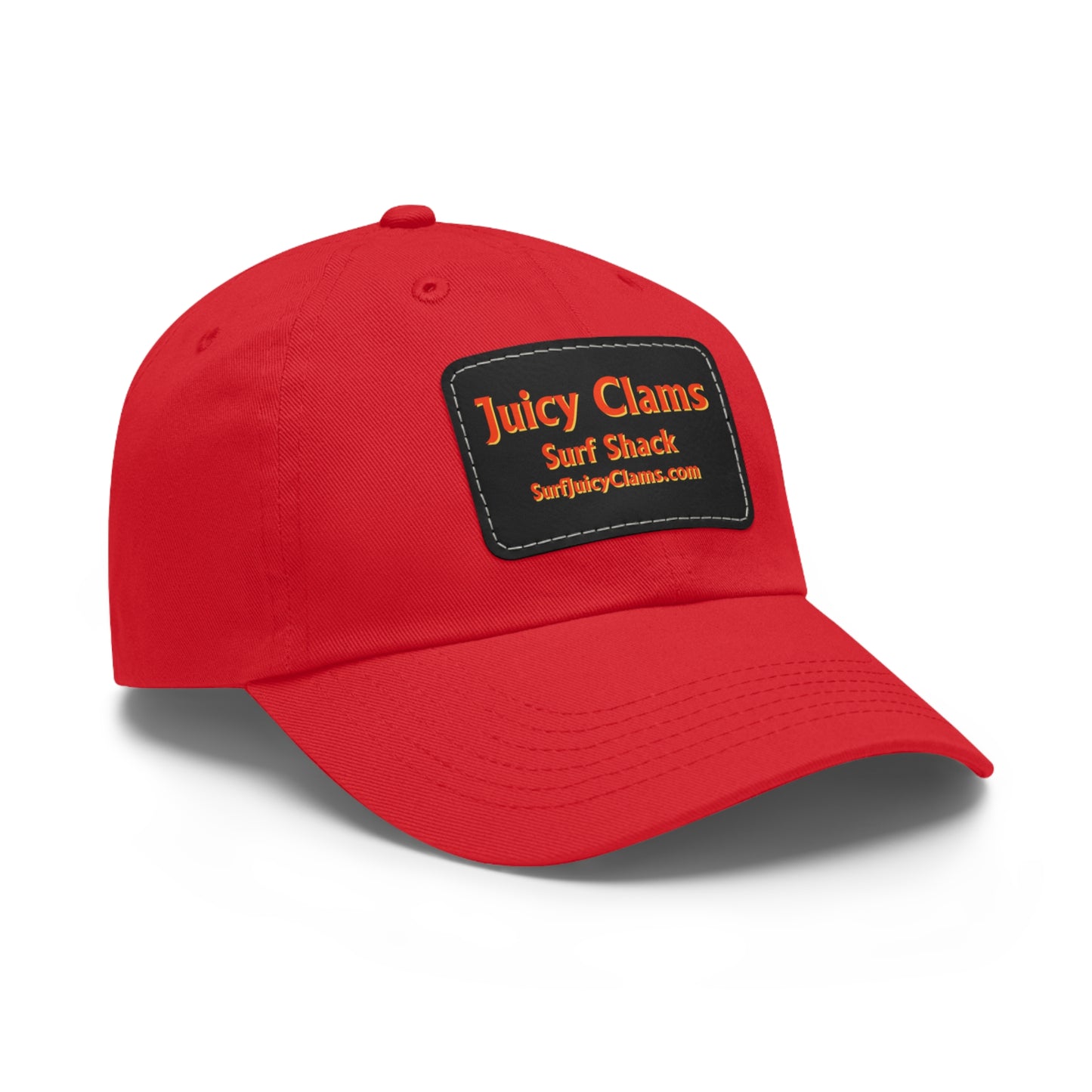 Juicy Clams Ball Cap with Black Patch