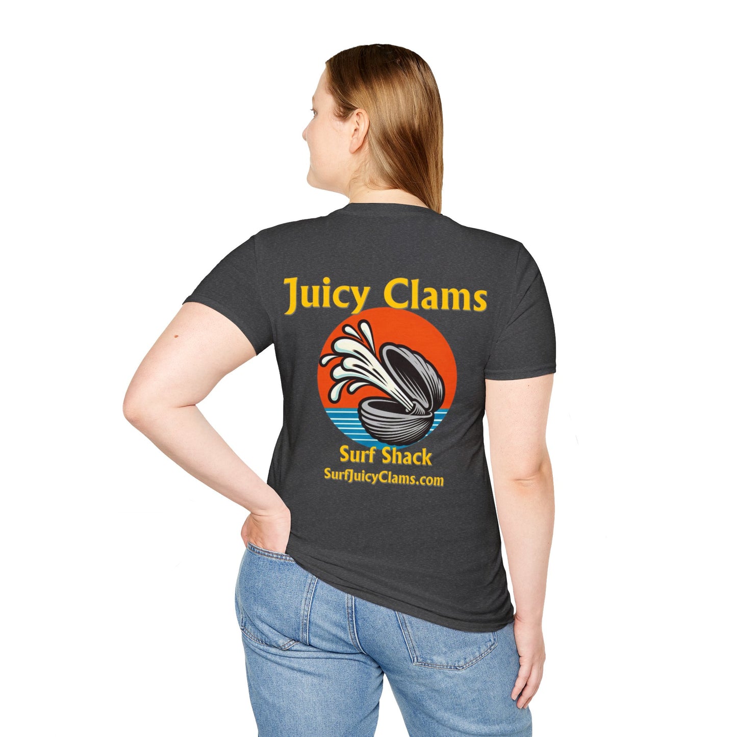 Juicy Clams Unisex Logo T-Shirt (L005)