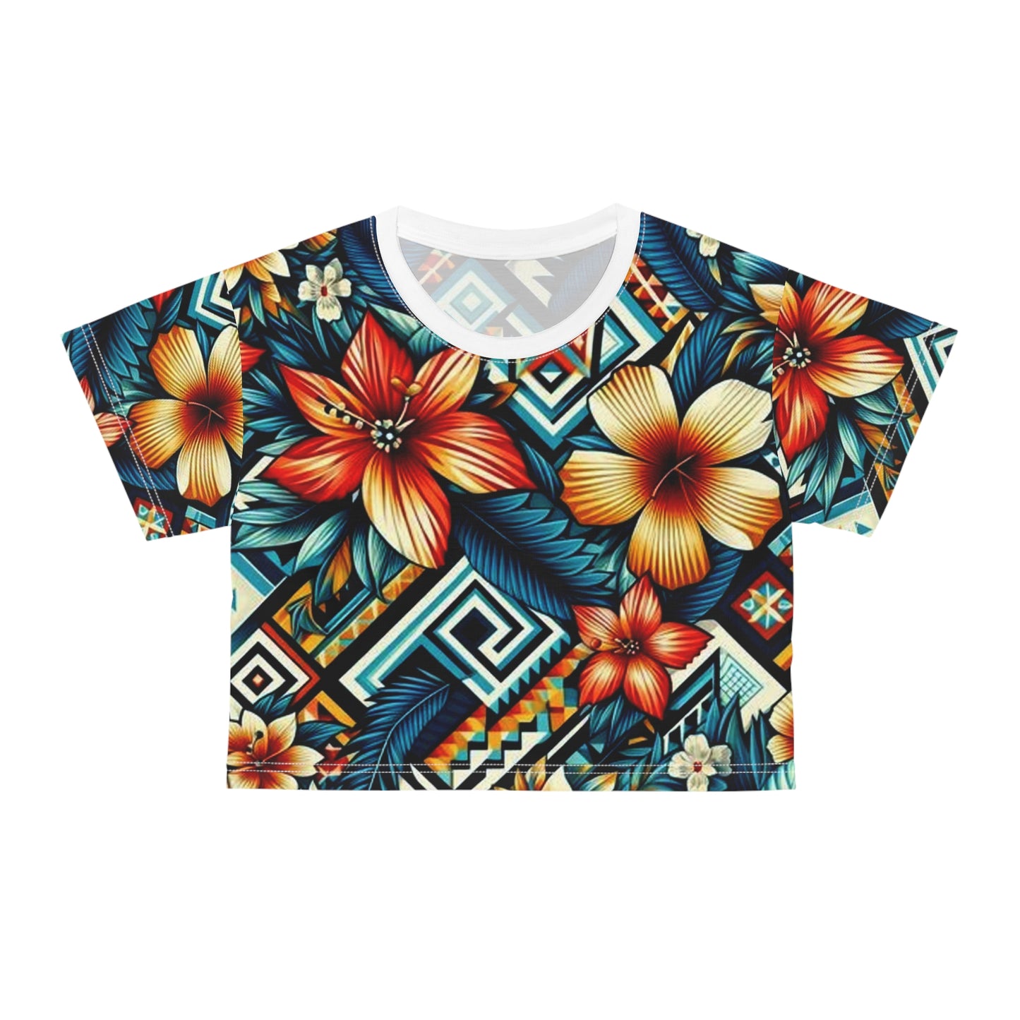 Juicy Clams Crop Top Tee (H074)