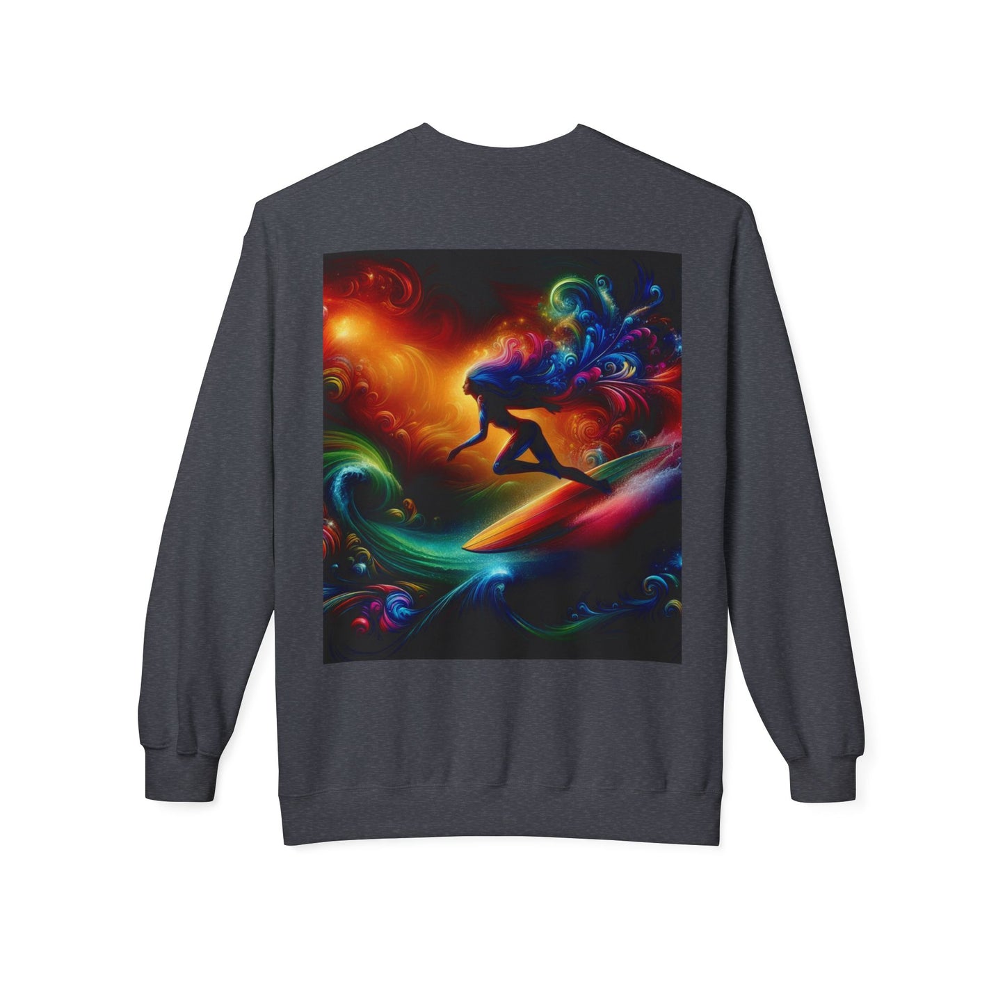 Juicy Clams Unisex Midweight Fleece Crewneck Sweatshirt (D011)