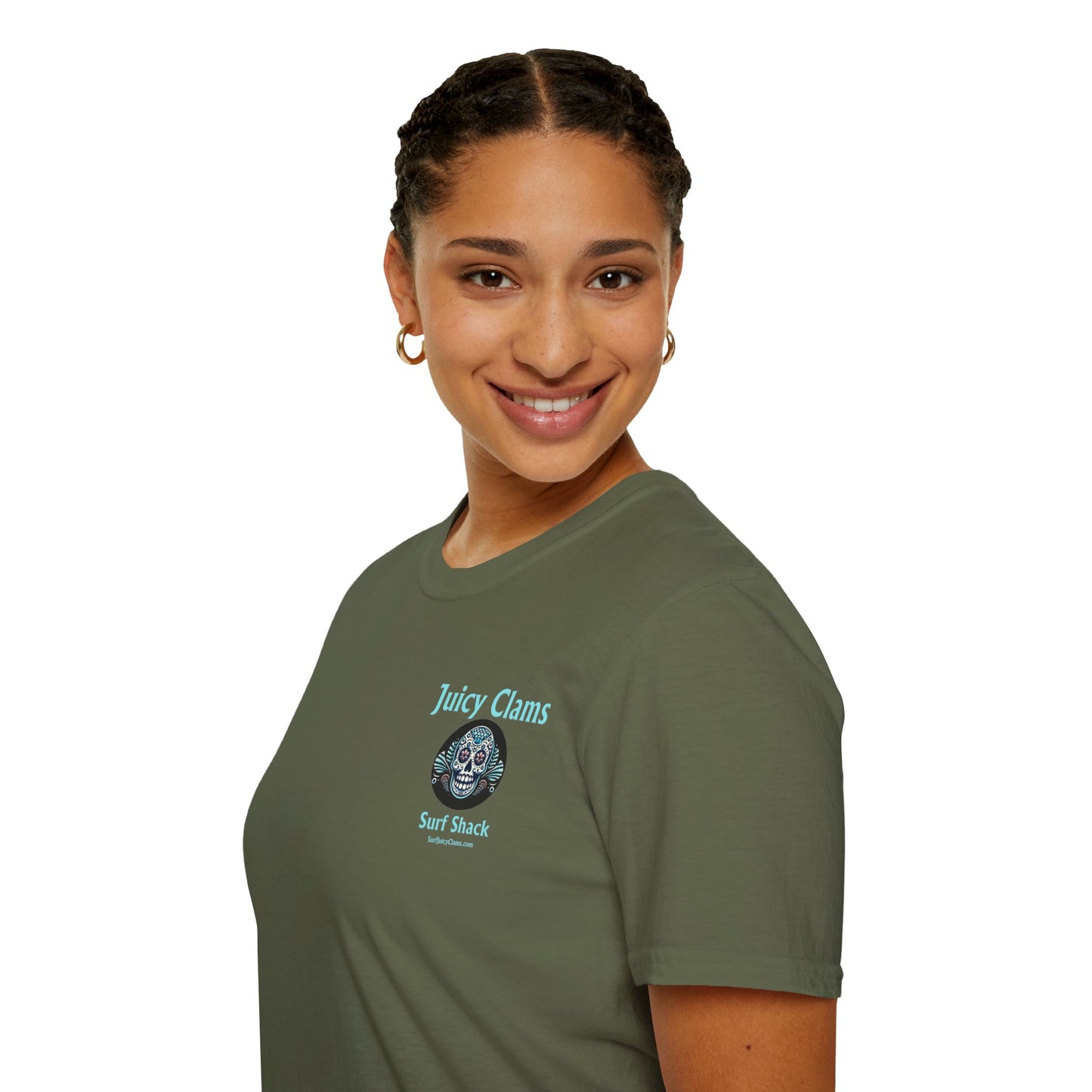 Juicy Clams Unisex Logo T-Shirt (L006)
