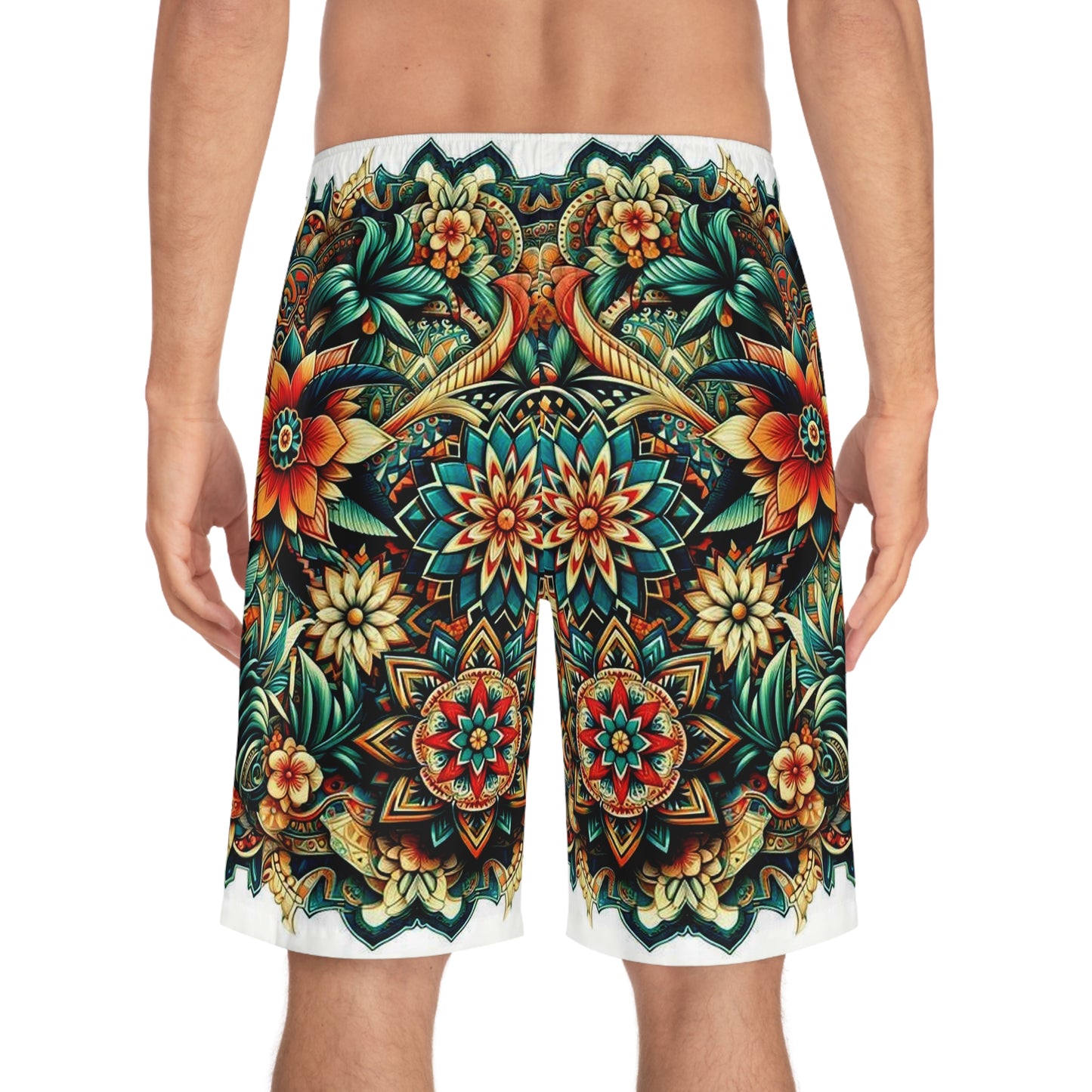 Juicy Clams Men's Board Shorts (H017)