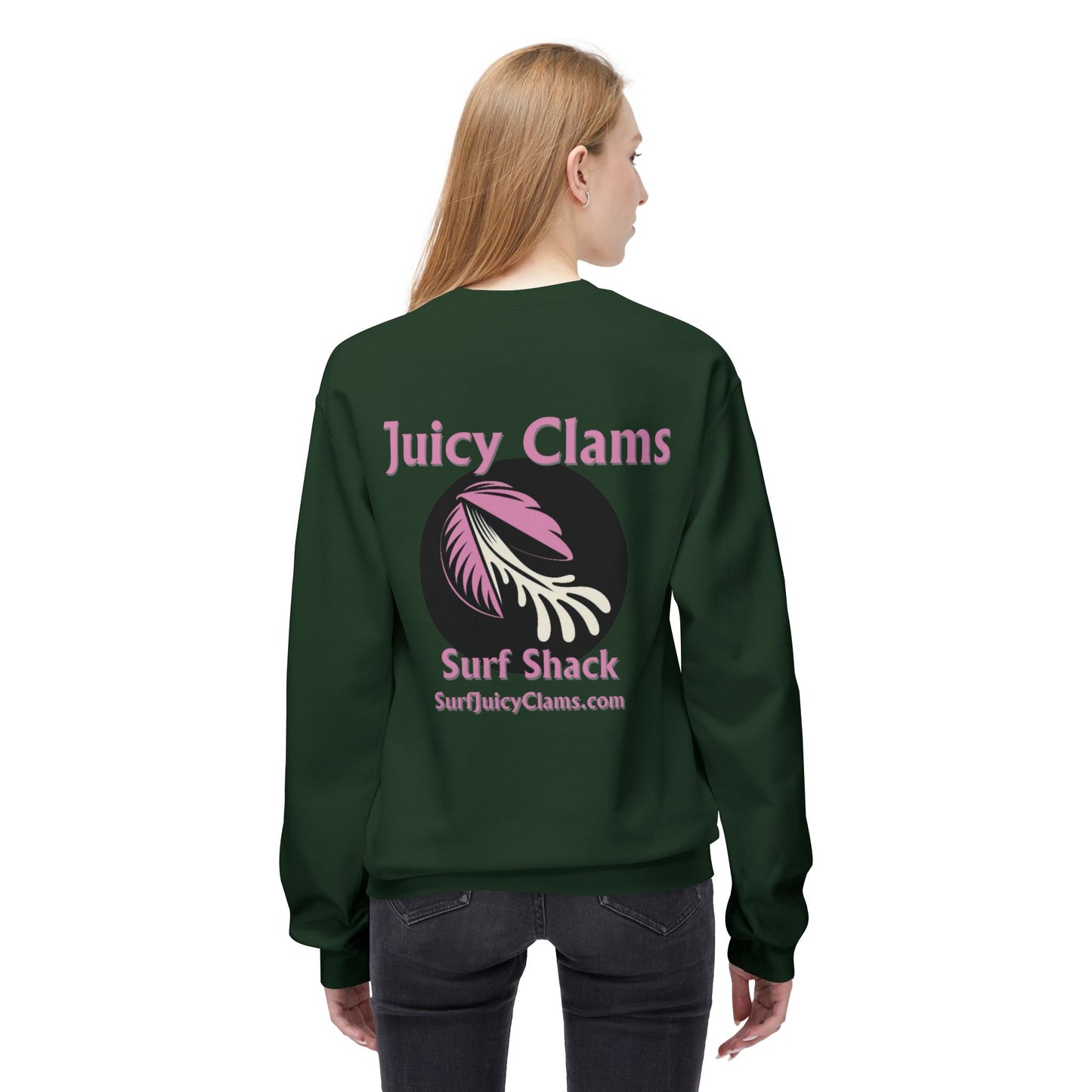 Juicy Clams Unisex Midweight Sweatshirt (A001)