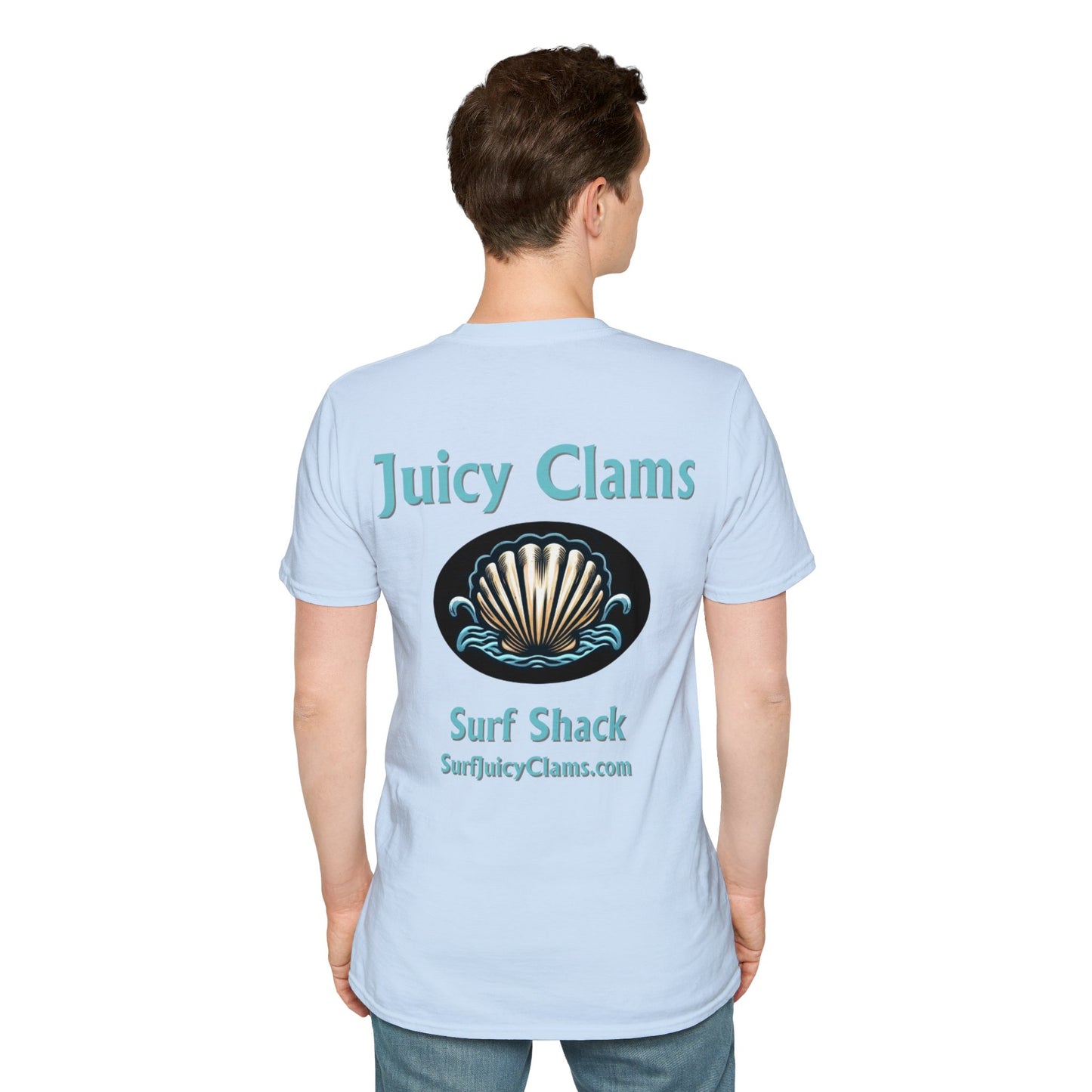 Juicy Clams Unisex Logo T-Shirt (L003)