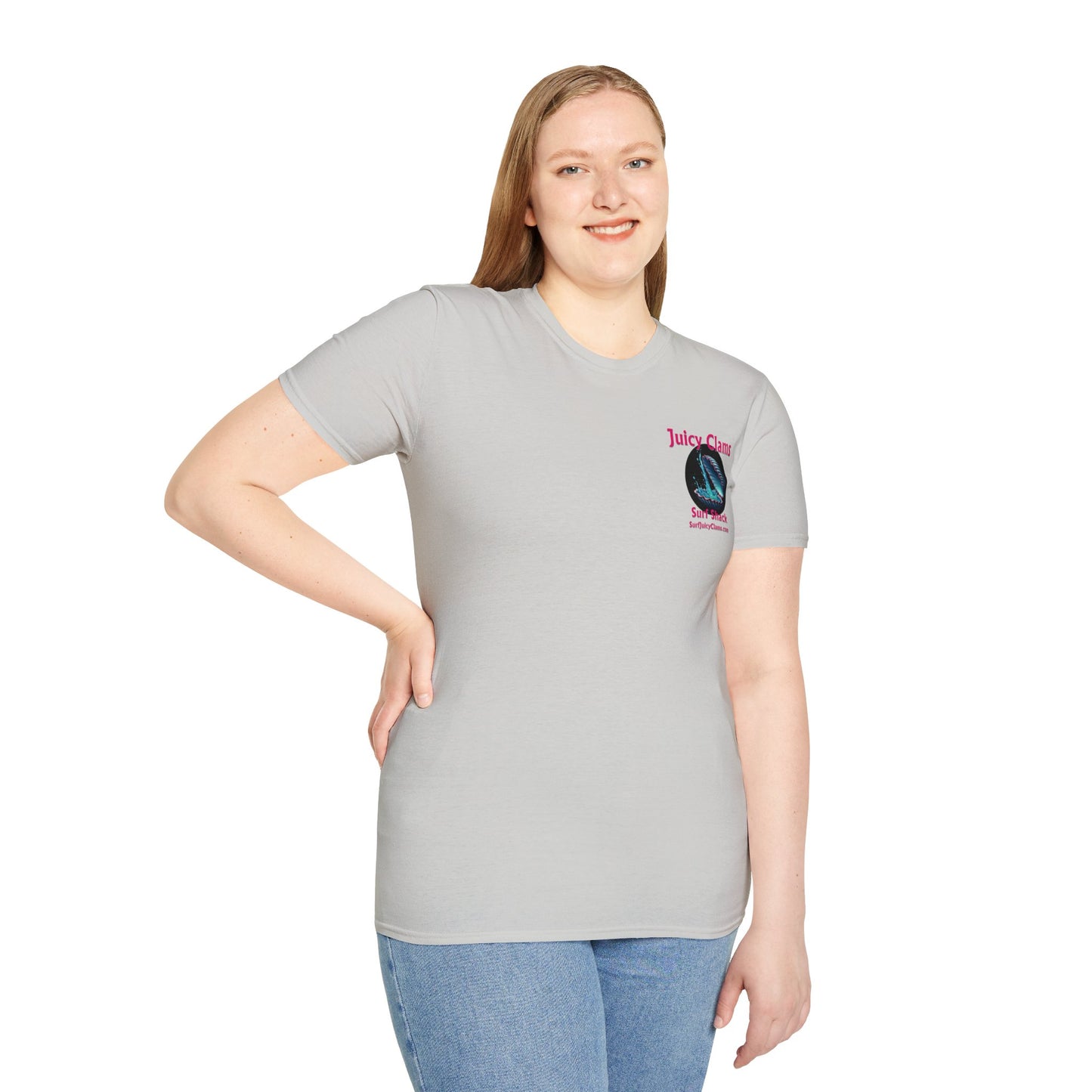 Juicy Clams Unisex Logo T-Shirt (L010)