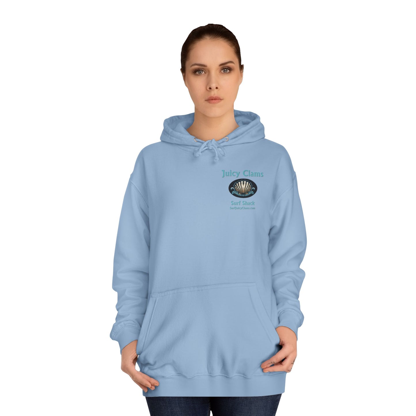 Juicy Clams Unisex College Hoodie (L003)