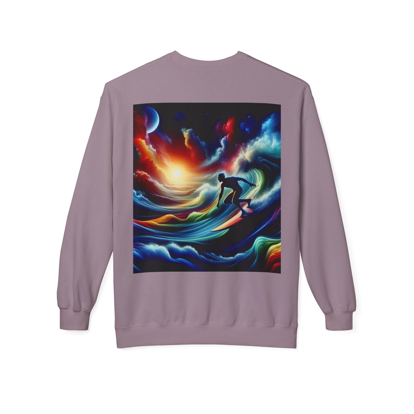 Juicy Clams Unisex Midweight Fleece Crewneck Sweatshirt (D032)