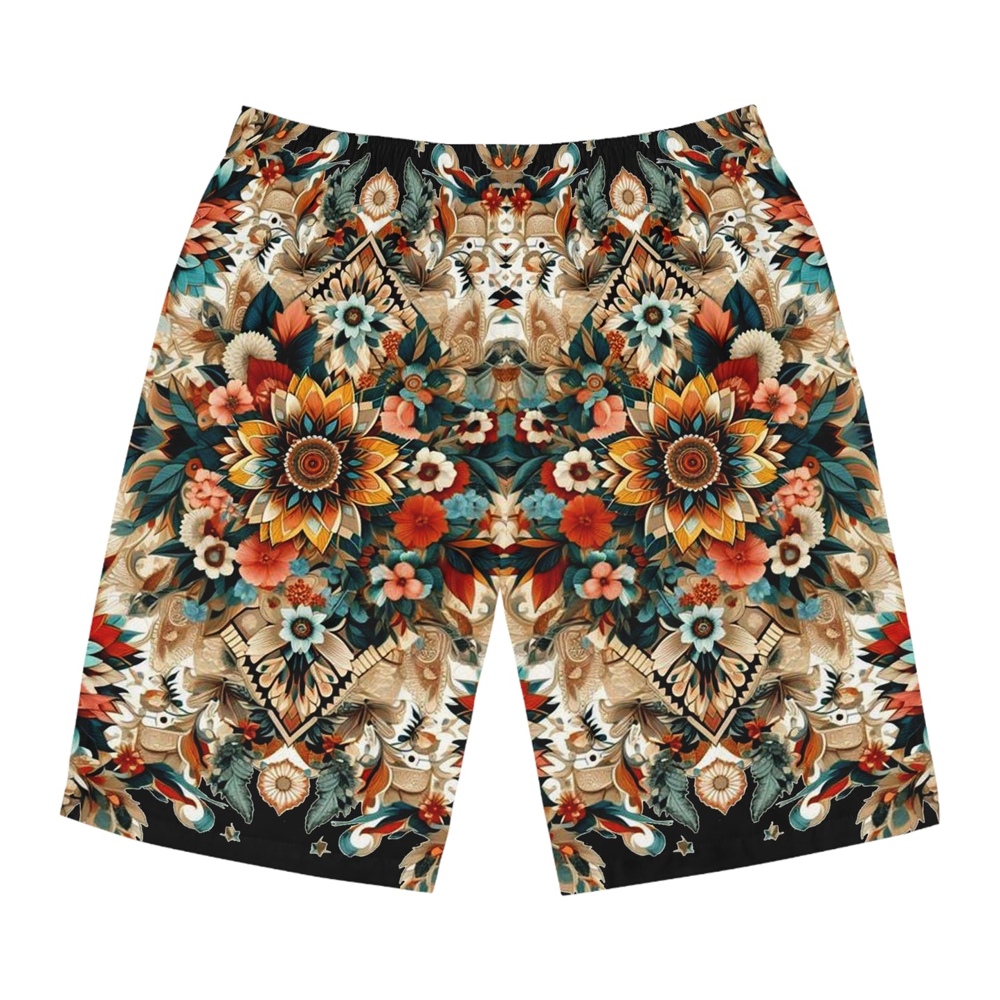 Juicy Clams Men's Board Shorts (H066)
