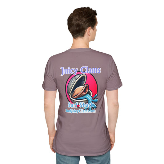 Juicy Clams Unisex Logo T-Shirt (A007)