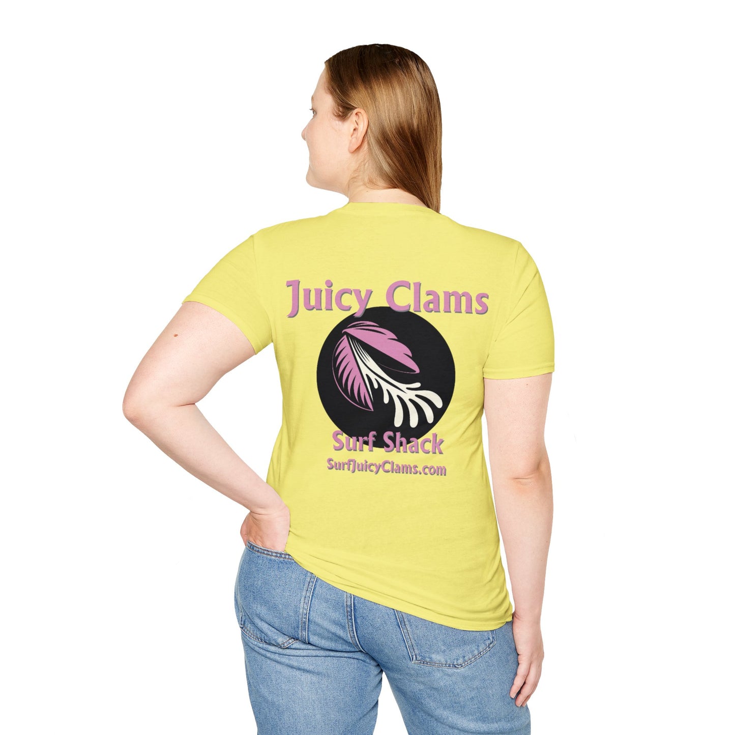 Juicy Clams Unisex Logo T-Shirt (L001)