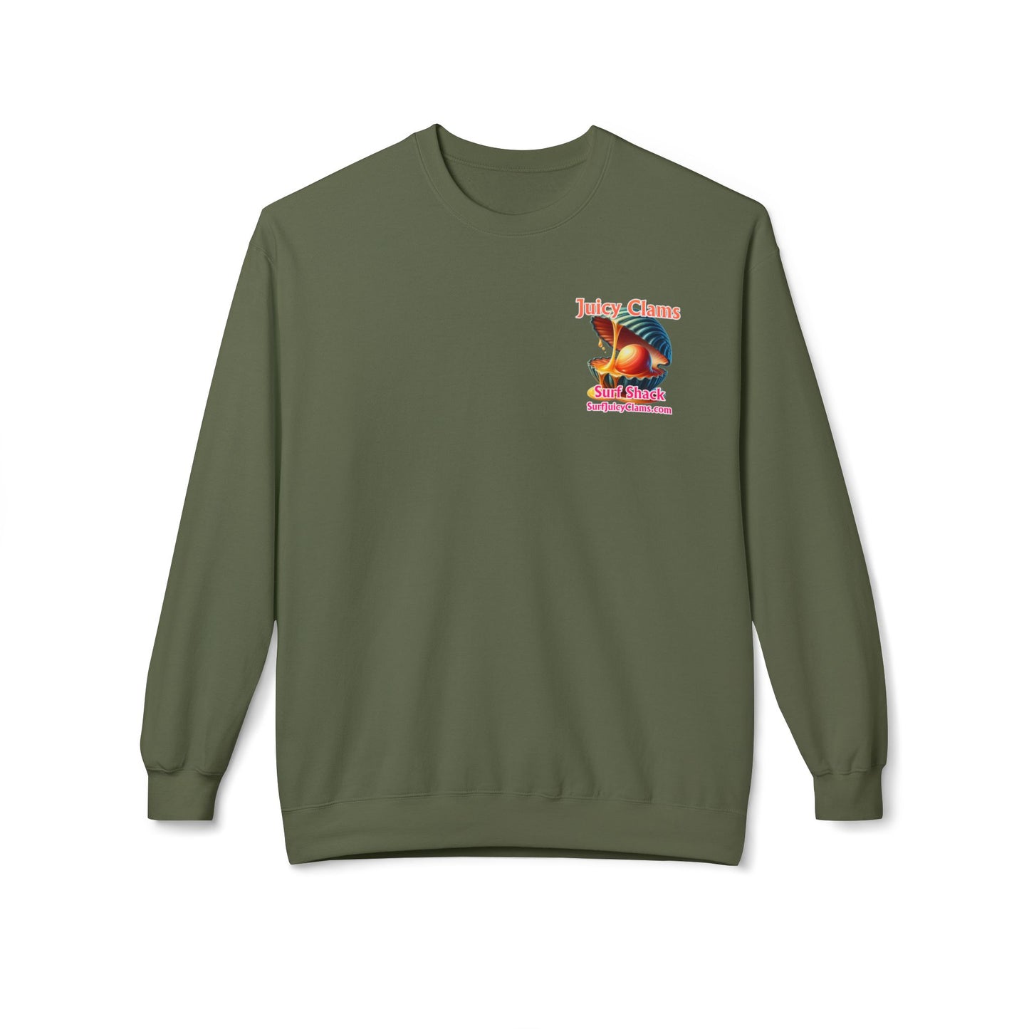 Juicy Clams Unisex Midweight Sweatshirt (L027)