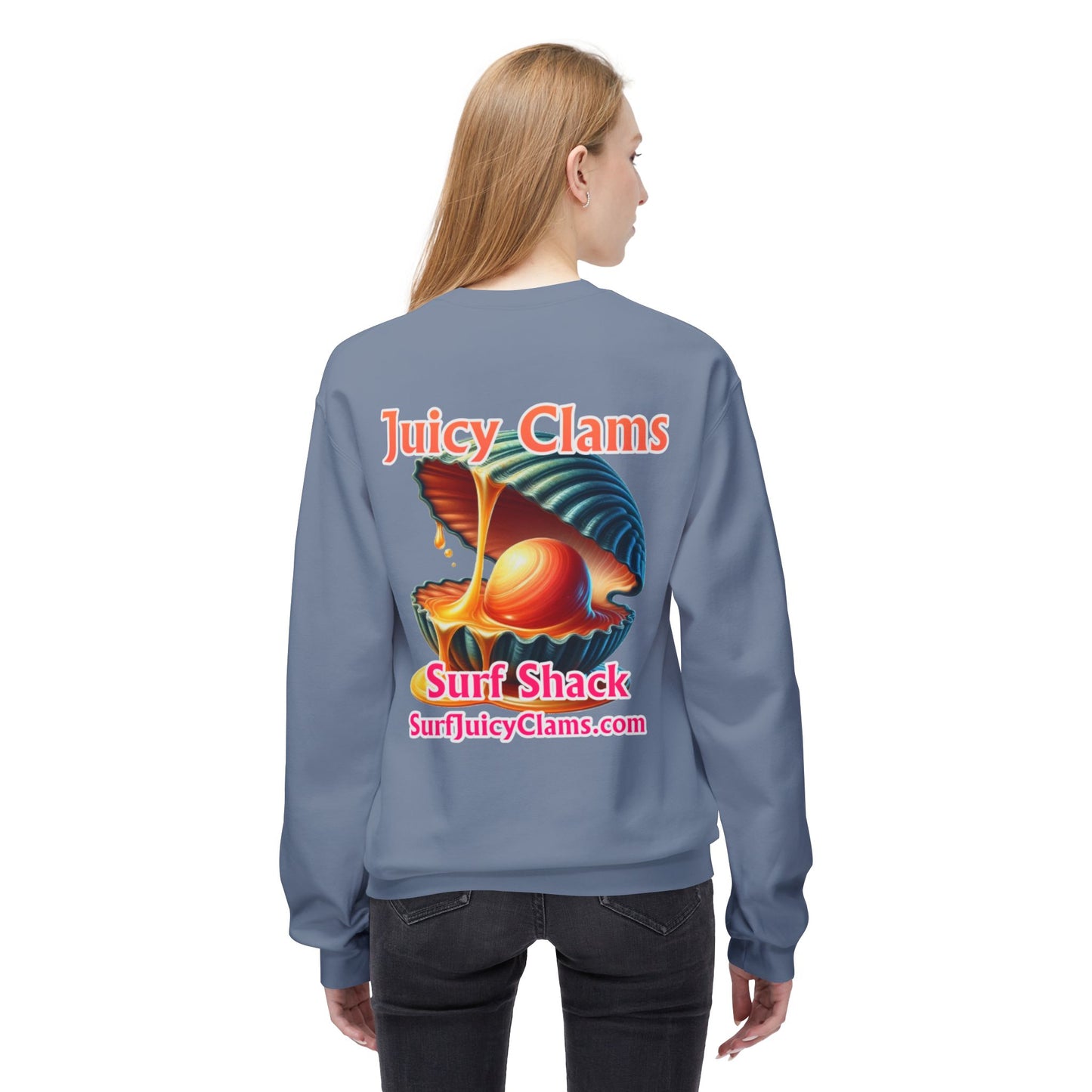 Juicy Clams Unisex Midweight Sweatshirt (L027)
