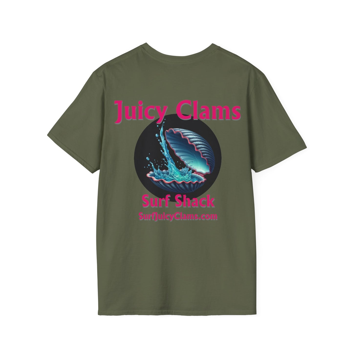 Juicy Clams Unisex Logo T-Shirt (L010)