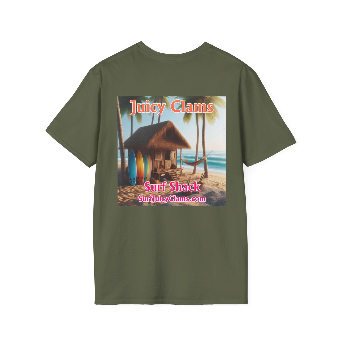 Juicy Clams Unisex Logo T-Shirt (S004)