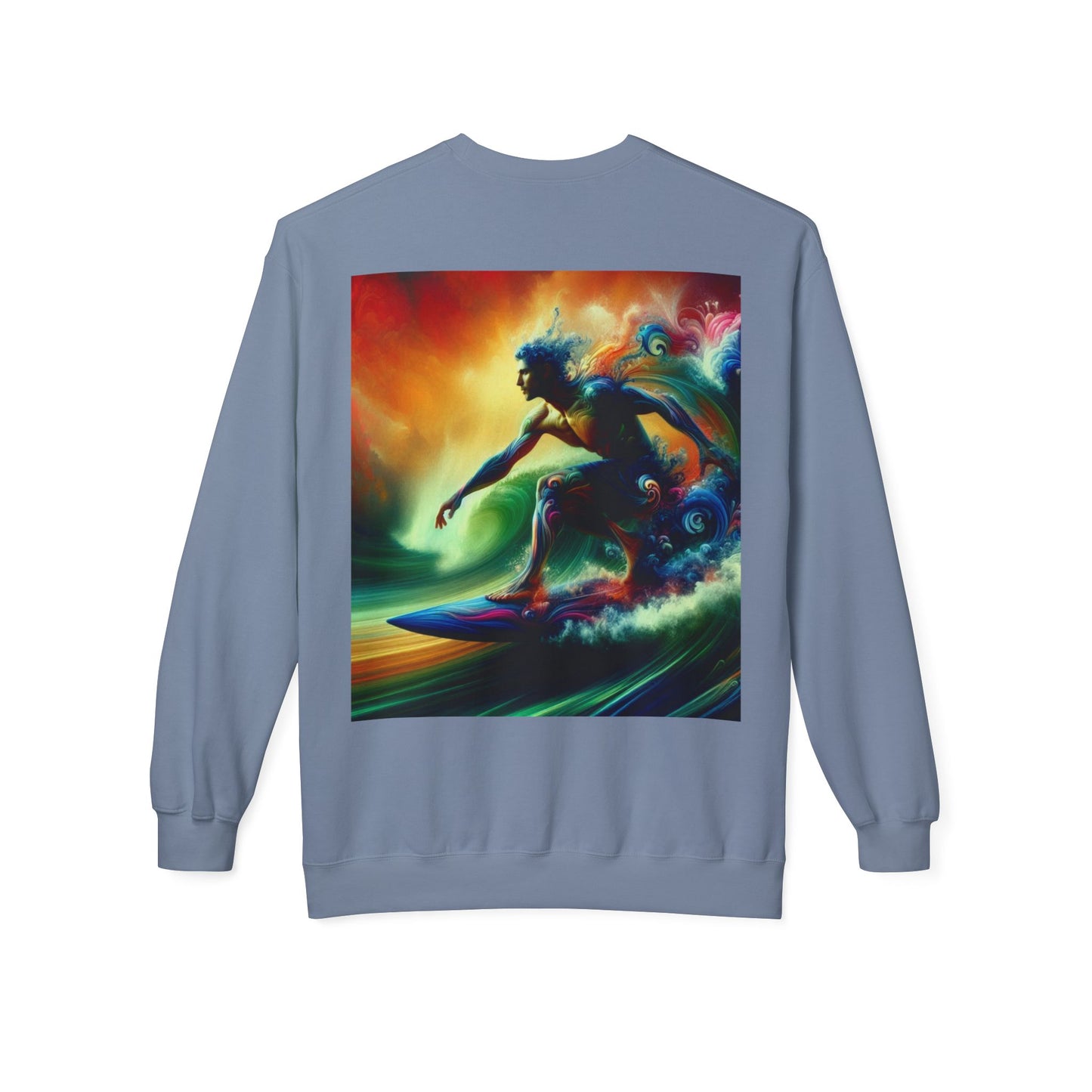 Juicy Clams Unisex Midweight Fleece Crewneck Sweatshirt (D047)