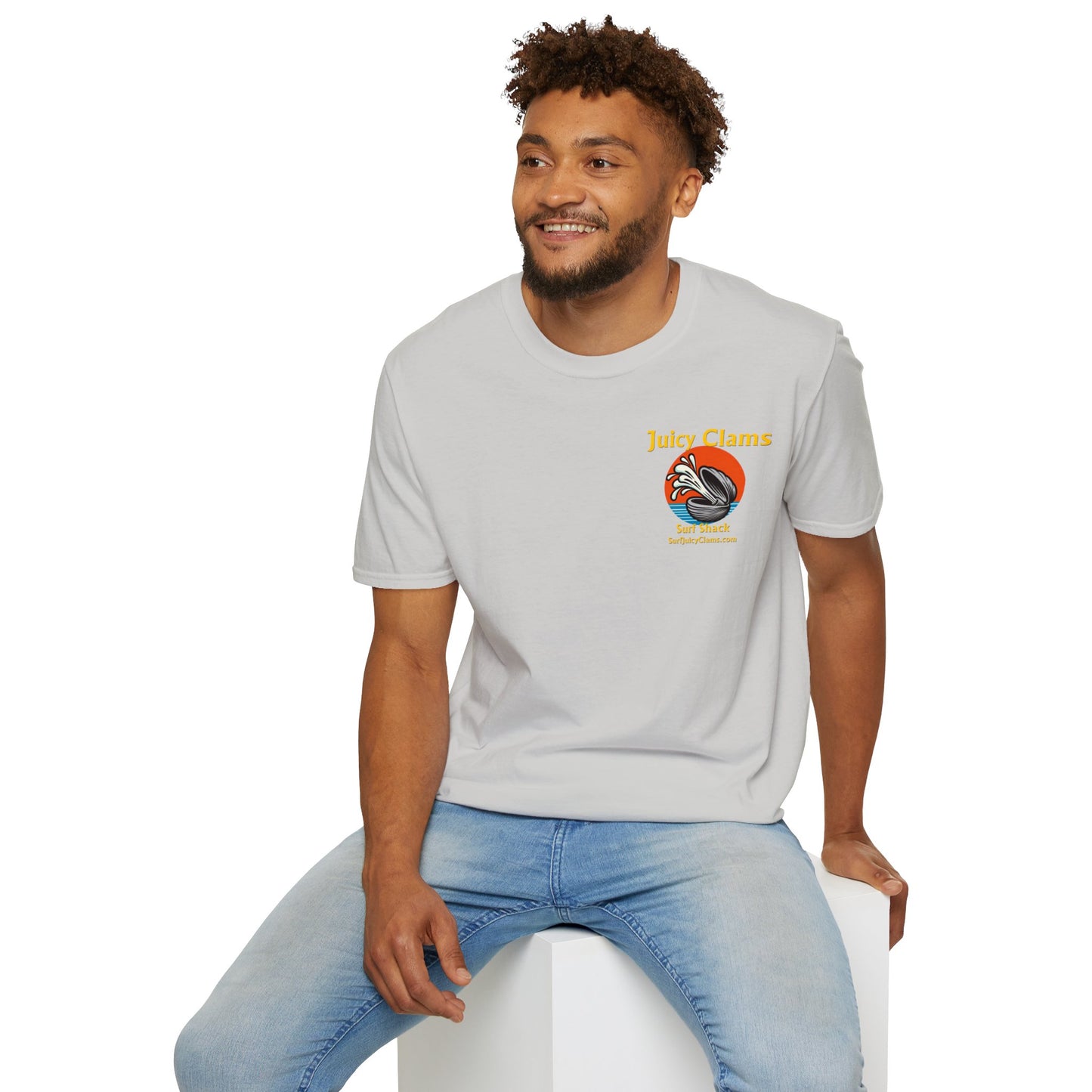 Juicy Clams Unisex Logo T-Shirt (L005)