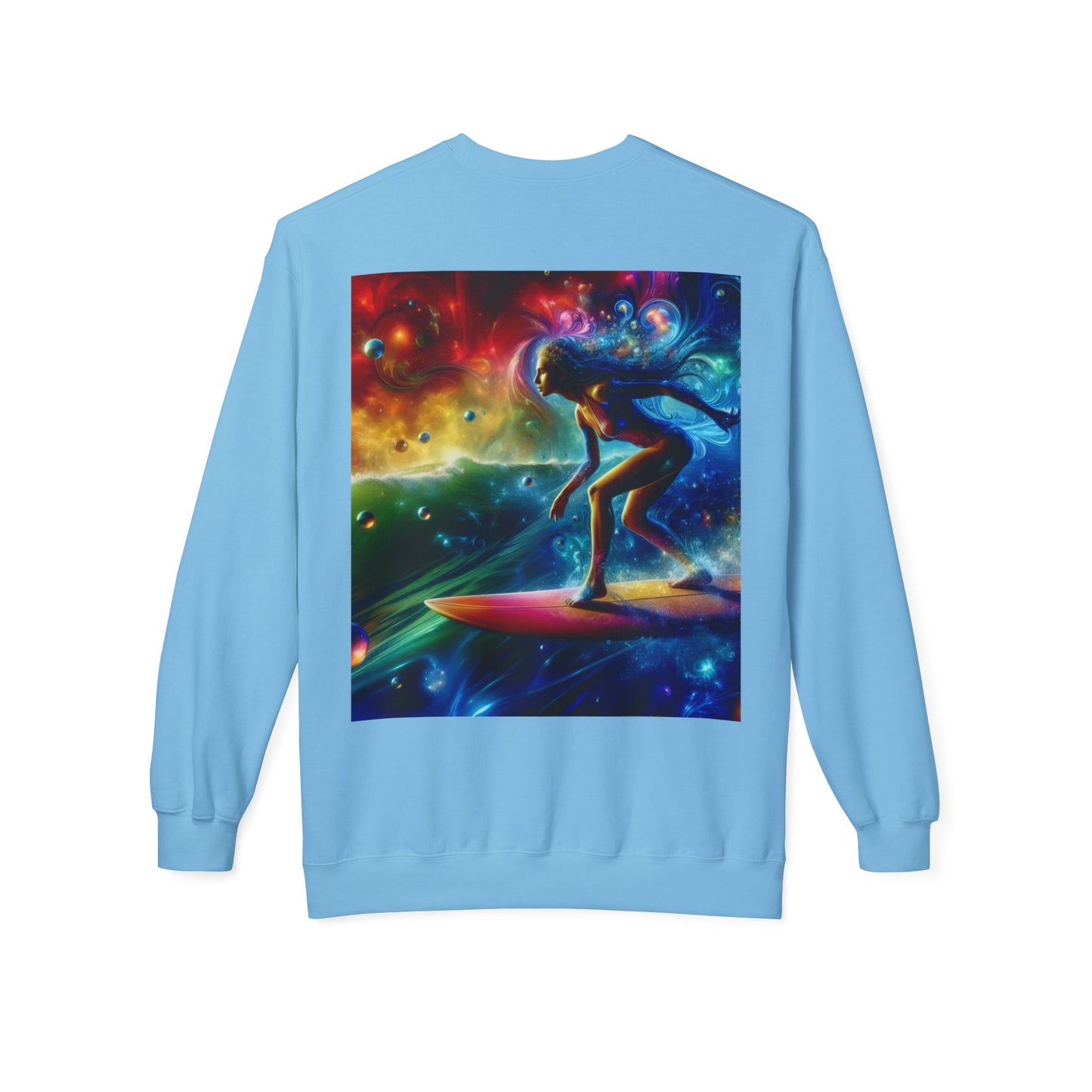 Juicy Clams Unisex Midweight Fleece Crewneck Sweatshirt (D007)