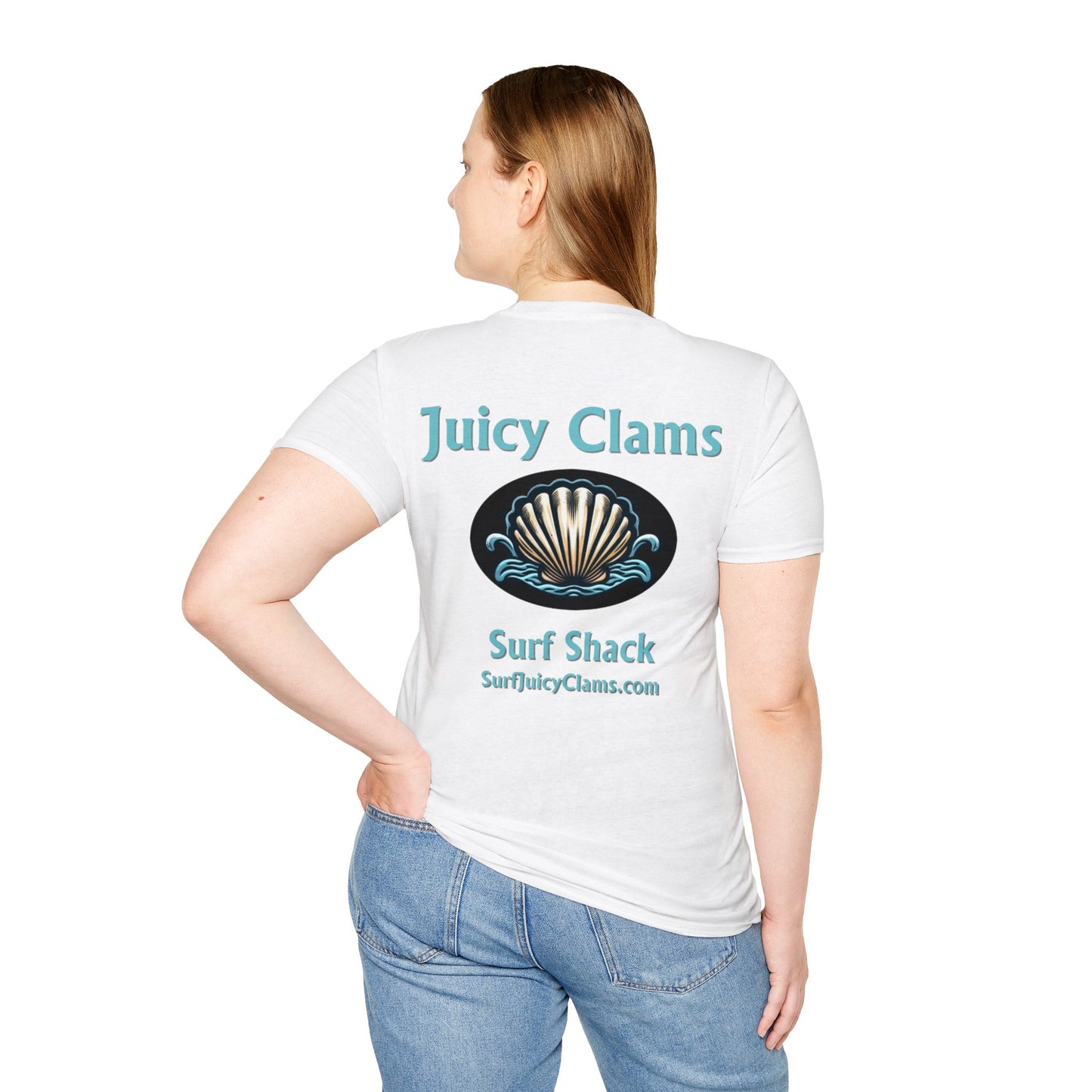 Juicy Clams Unisex Logo T-Shirt (L003)