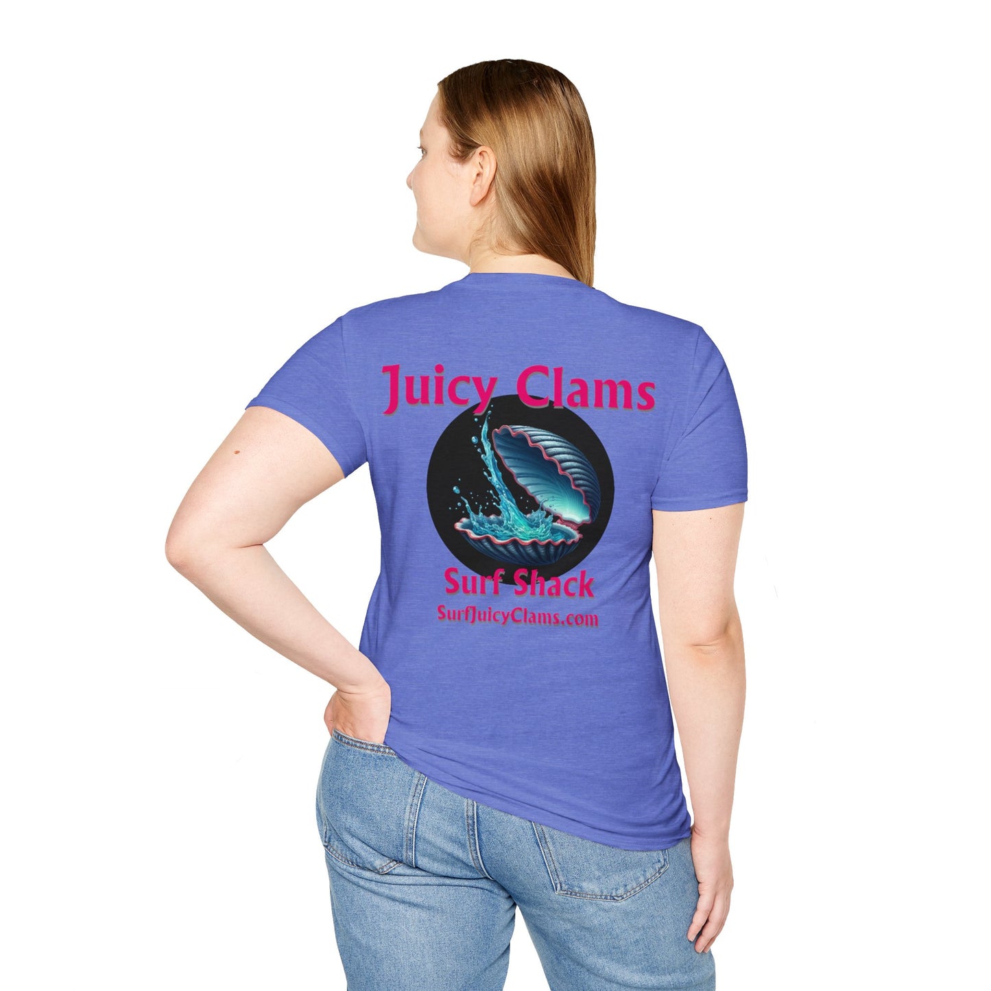 Juicy Clams Unisex Logo T-Shirt (L010)