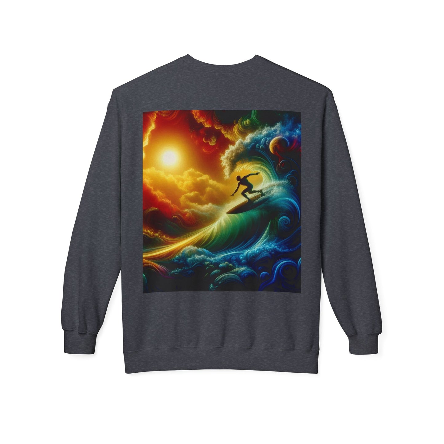 Juicy Clams Unisex Midweight Fleece Crewneck Sweatshirt (D013)