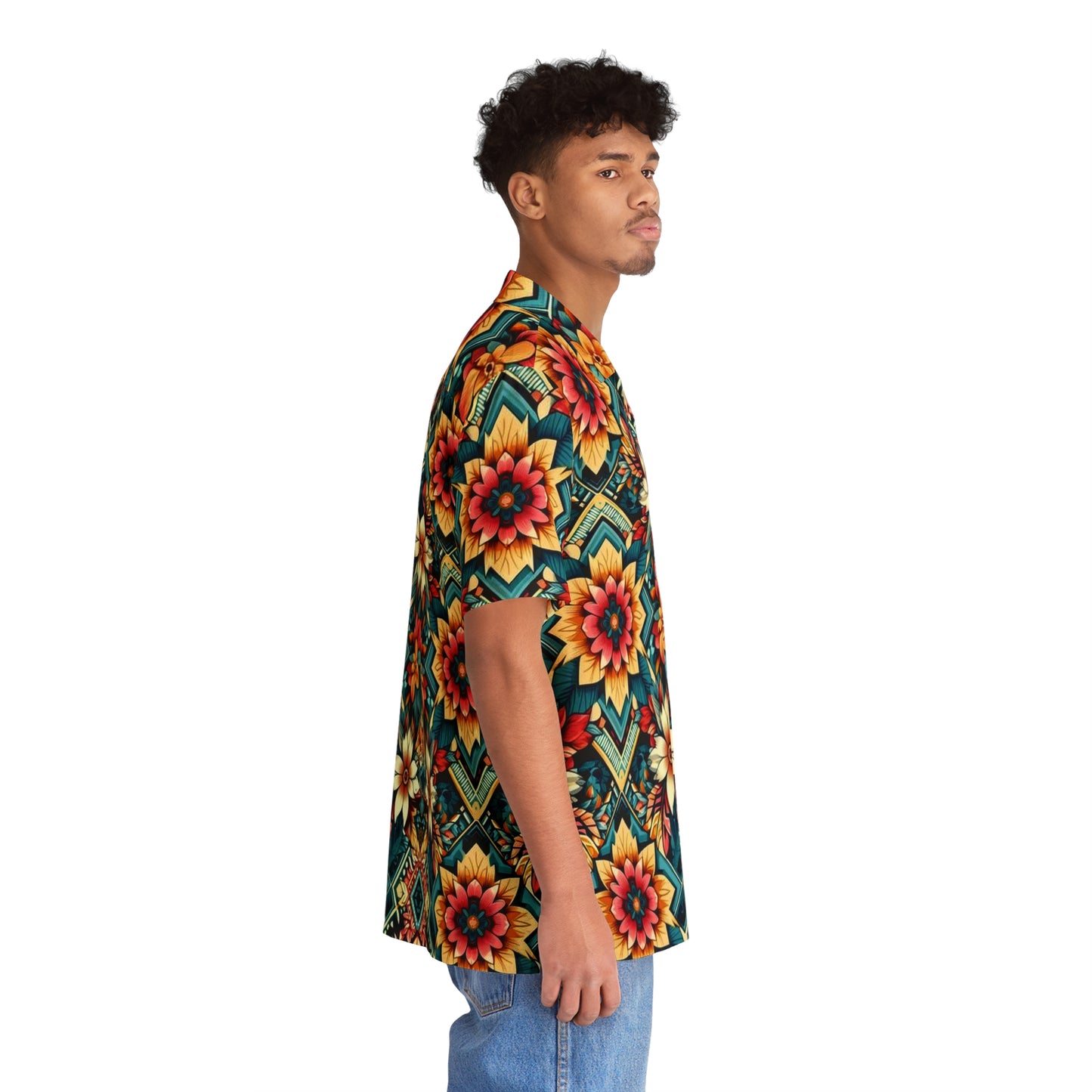 Juicy Clams Men's Hawaiian Shirt (H010)