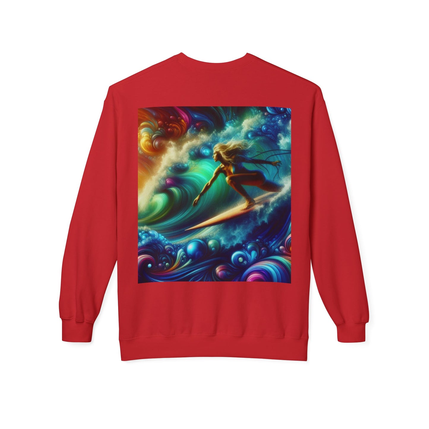 Juicy Clams Unisex Midweight Fleece Crewneck Sweatshirt (D010)