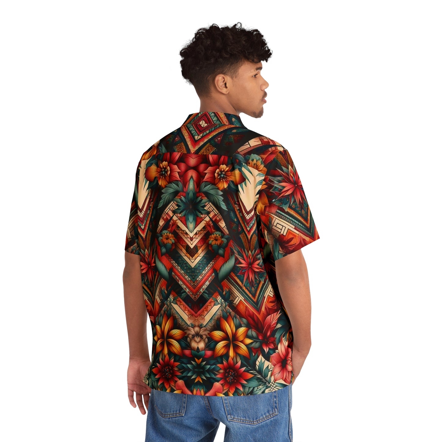 Juicy Clams Men's Hawaiian Shirt (H049)