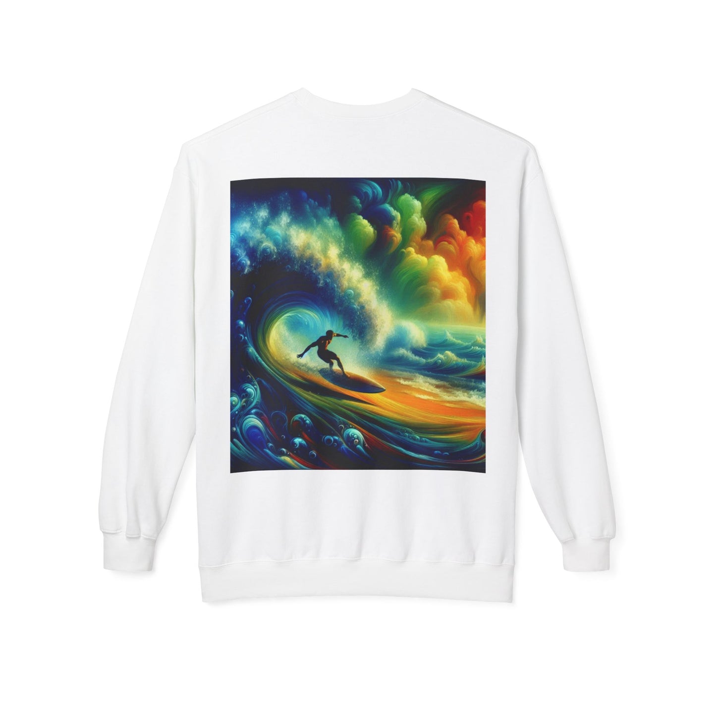 Juicy Clams Unisex Midweight Fleece Crewneck Sweatshirt (D017)