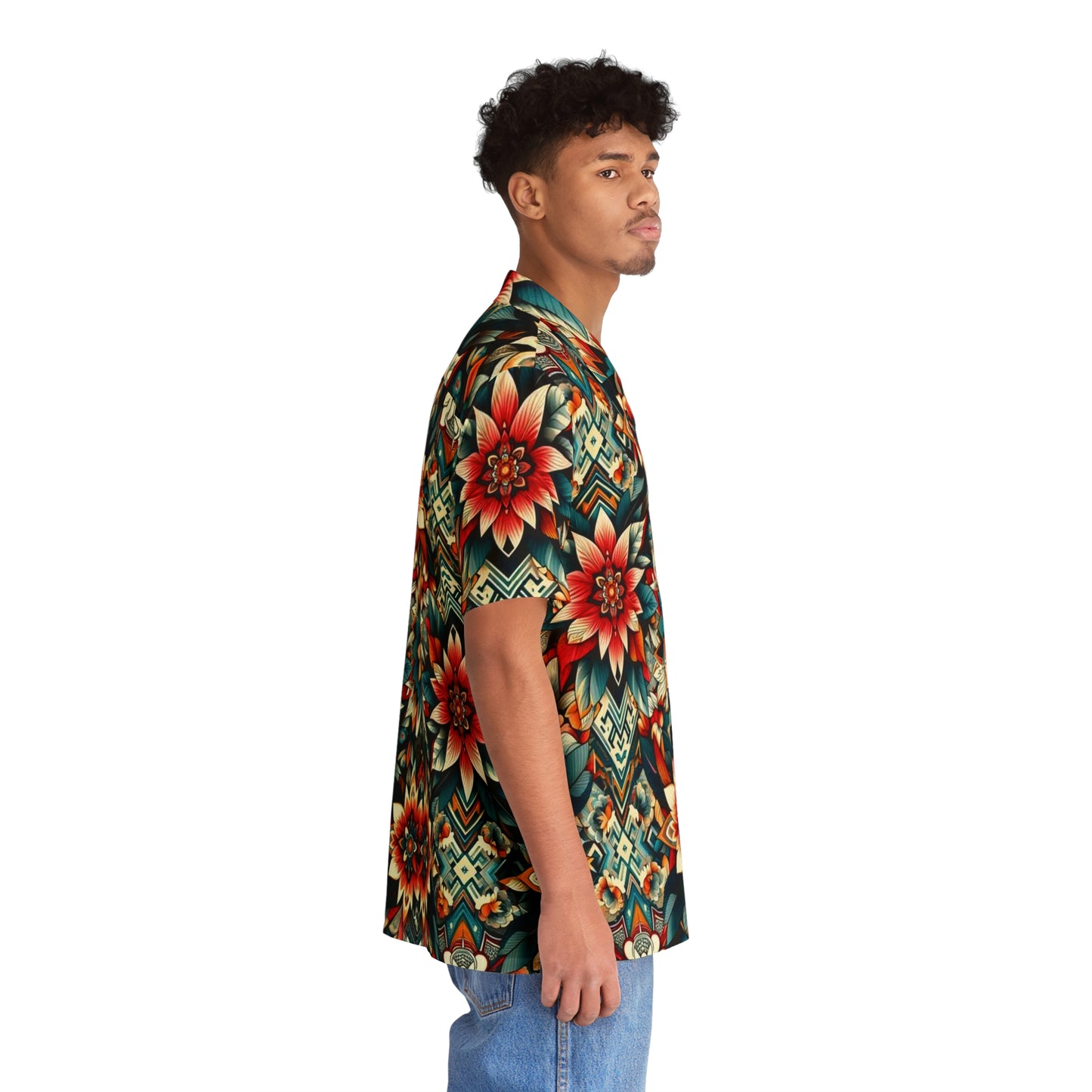 Juicy Clams Men's Hawaiian Shirt (H024)