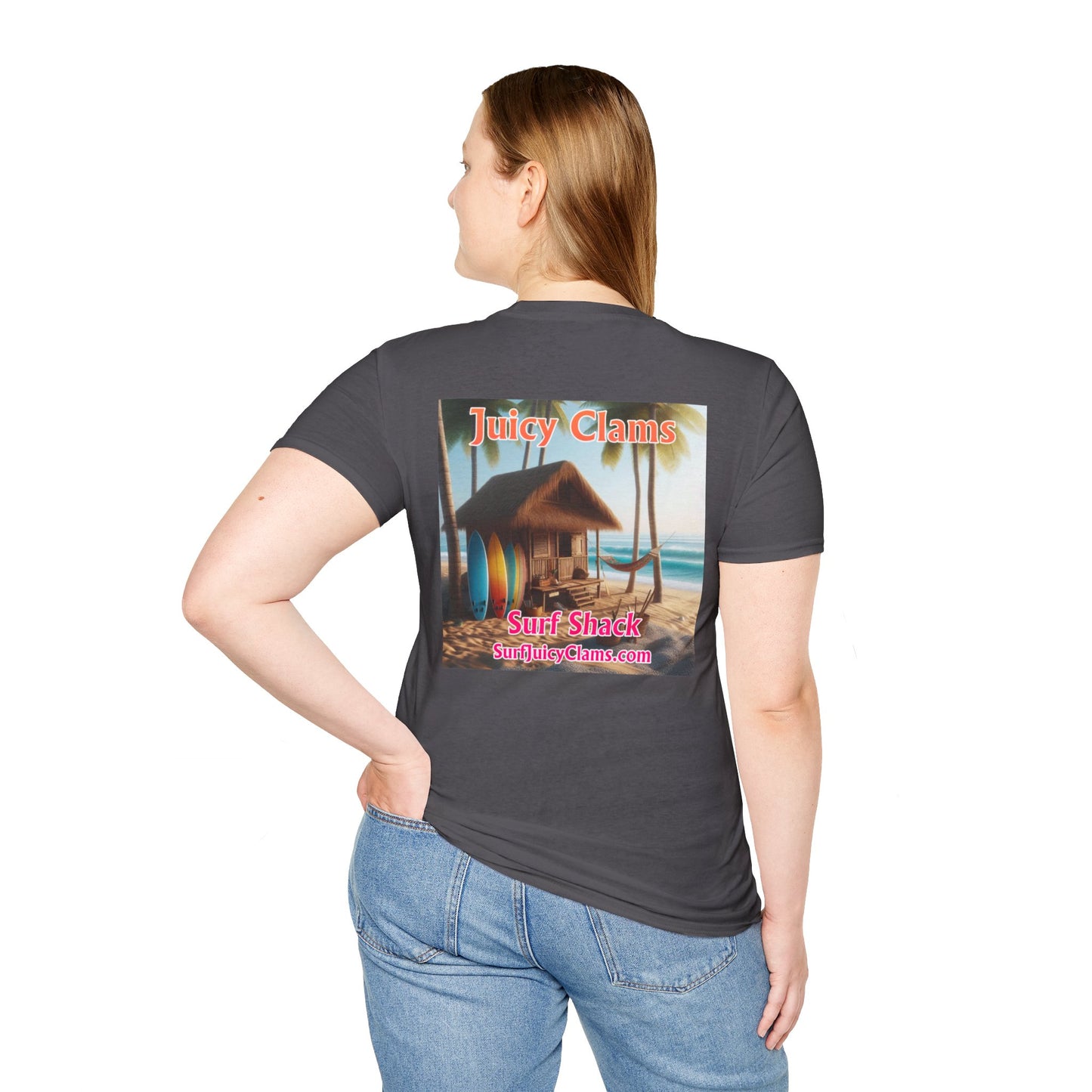 Juicy Clams Unisex Logo T-Shirt (S004)