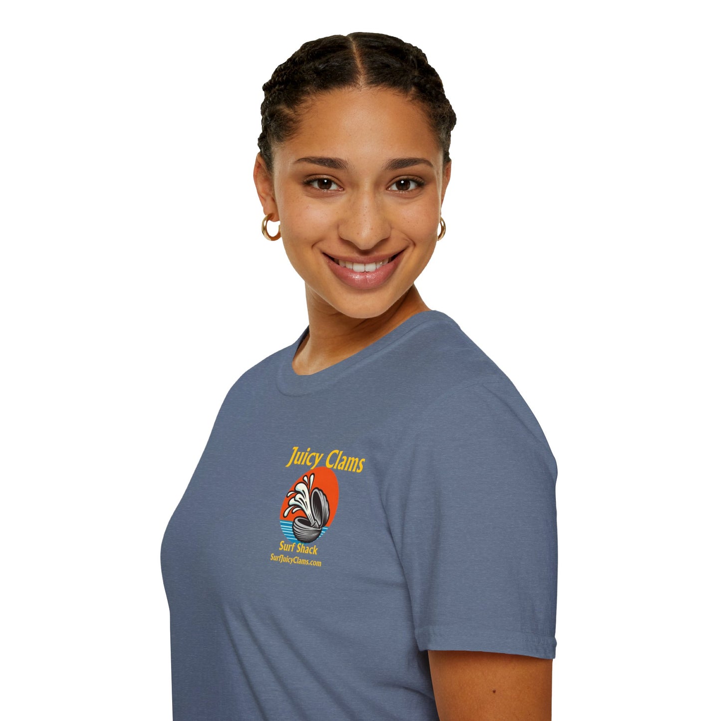 Juicy Clams Unisex Logo T-Shirt (L005)