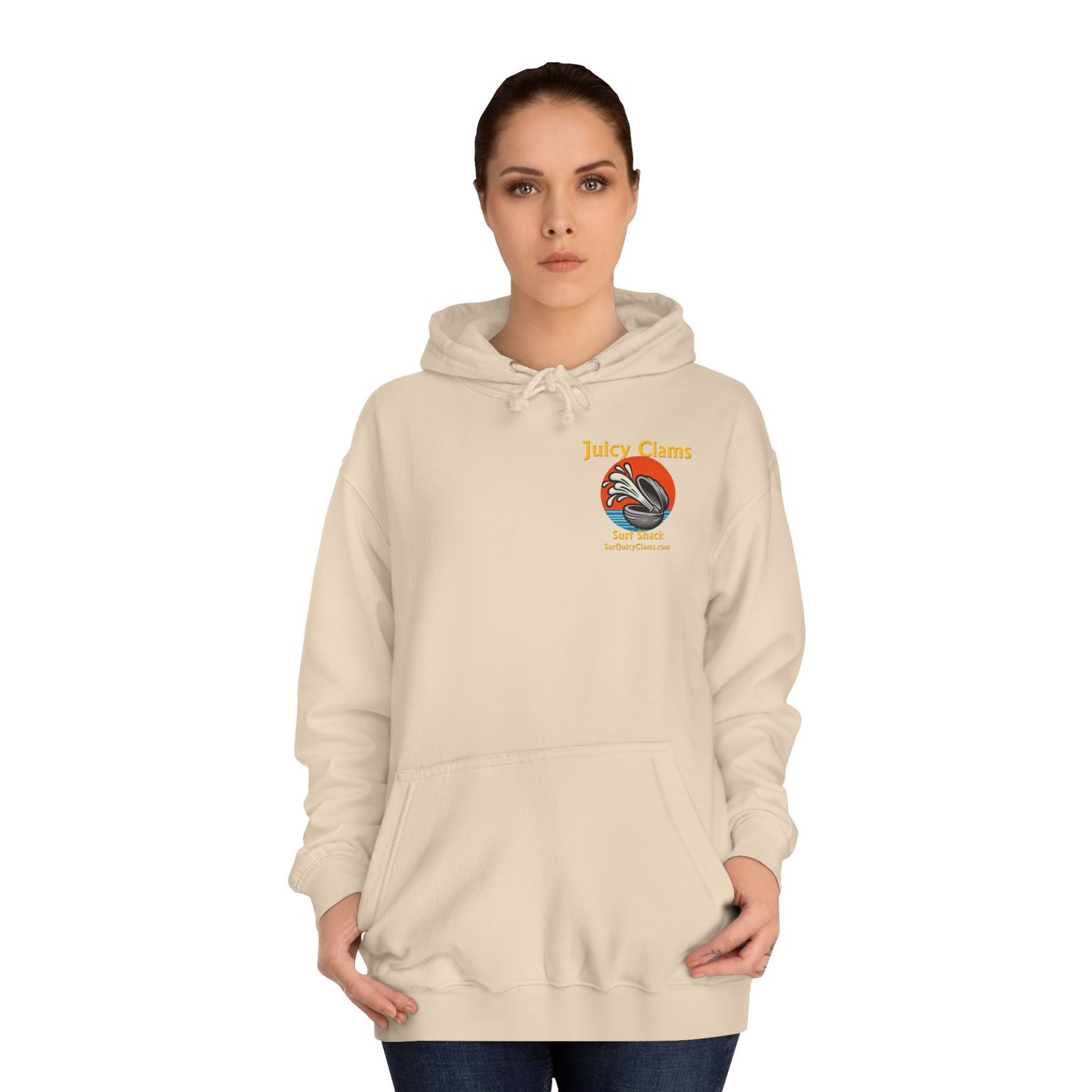 Juicy Clams Unisex College Hoodie (L005)