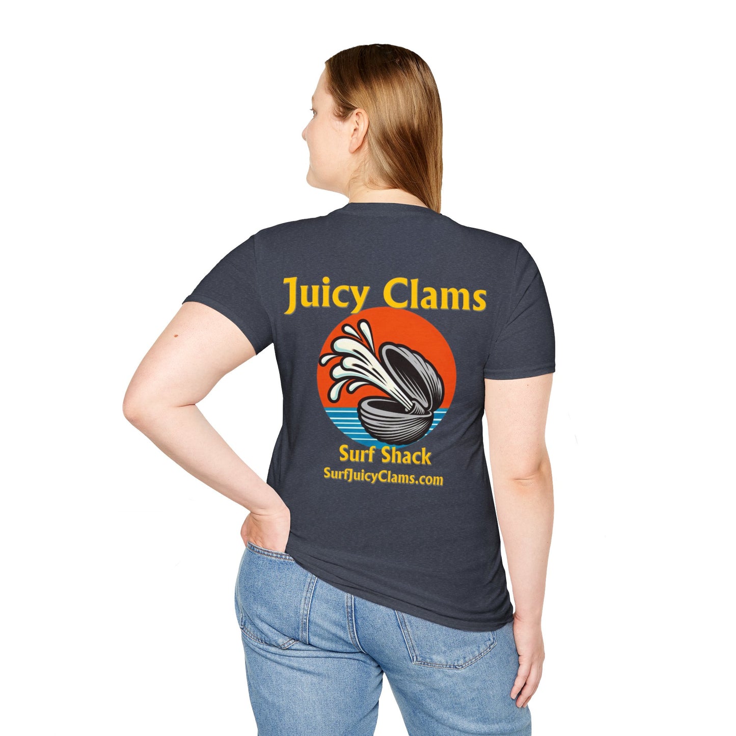 Juicy Clams Unisex Logo T-Shirt (L005)