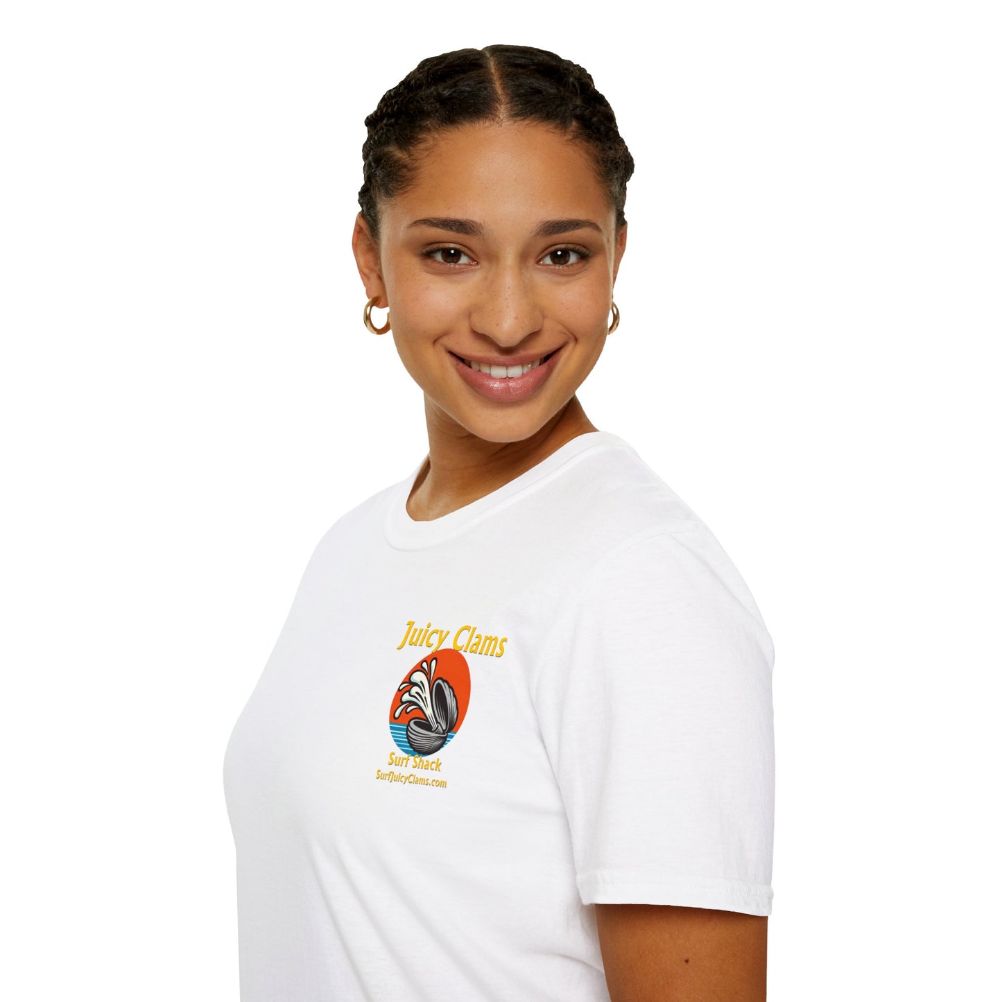 Juicy Clams Unisex Logo T-Shirt (L005)
