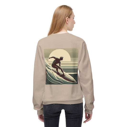 Juicy Clams Unisex Midweight Fleece Crewneck Sweatshirt (V045)