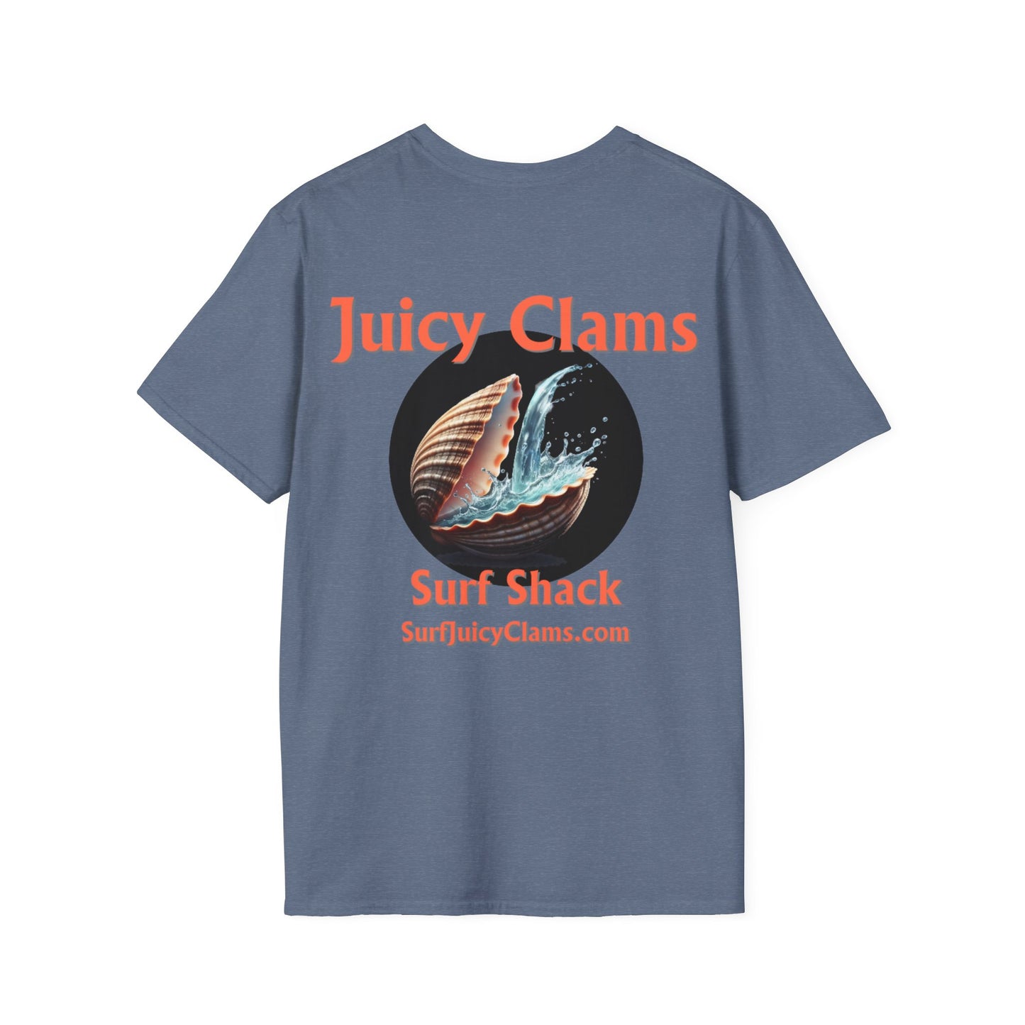 Juicy Clams Unisex Logo T-Shirt (L007)