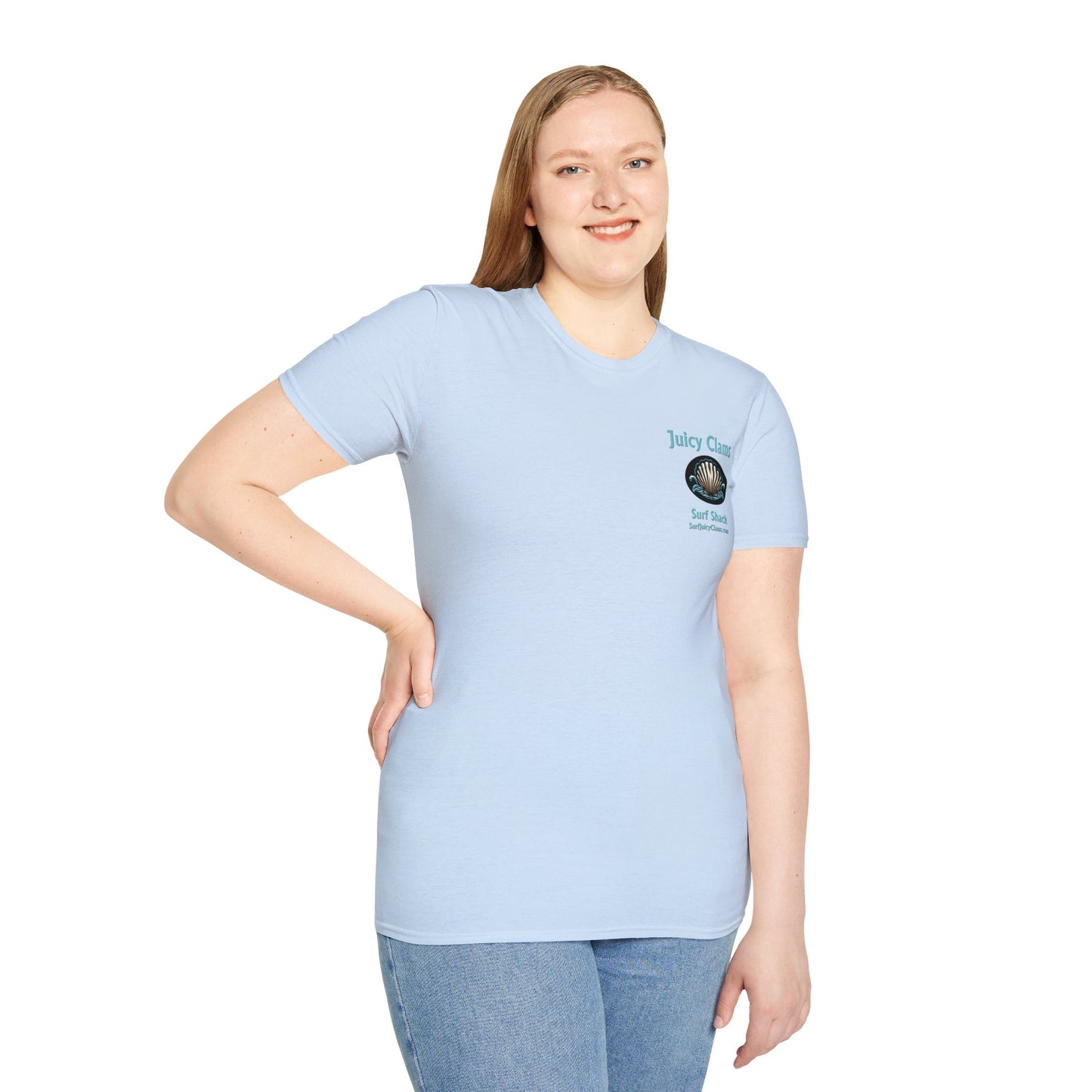 Juicy Clams Unisex Logo T-Shirt (L003)