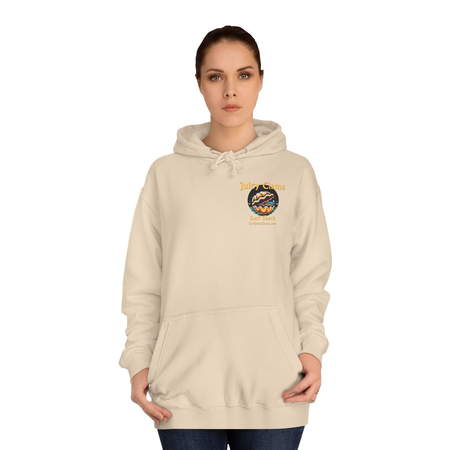 Juicy Clams Unisex College Hoodie (L008)