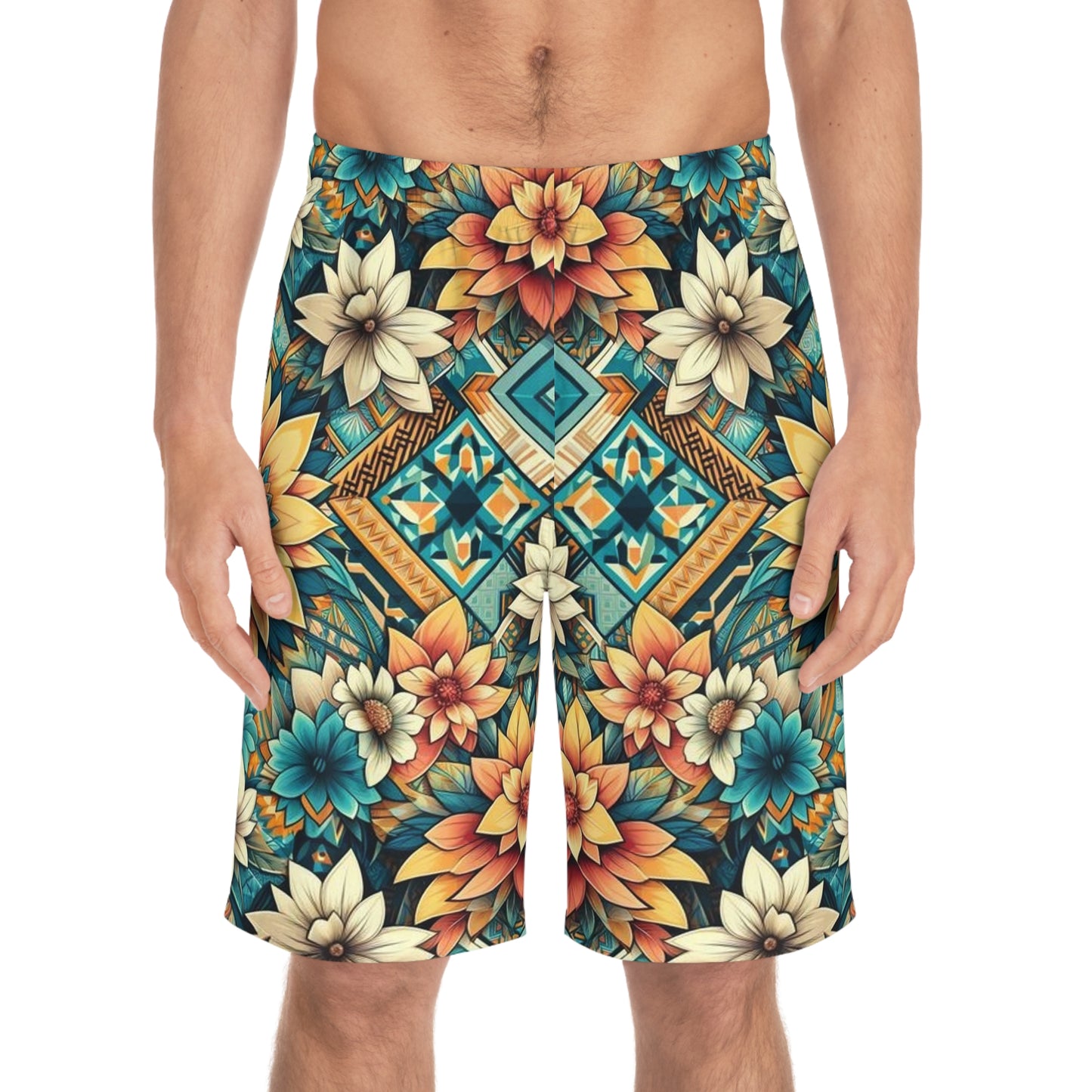 Juicy Clams Men's Board Shorts (1023)