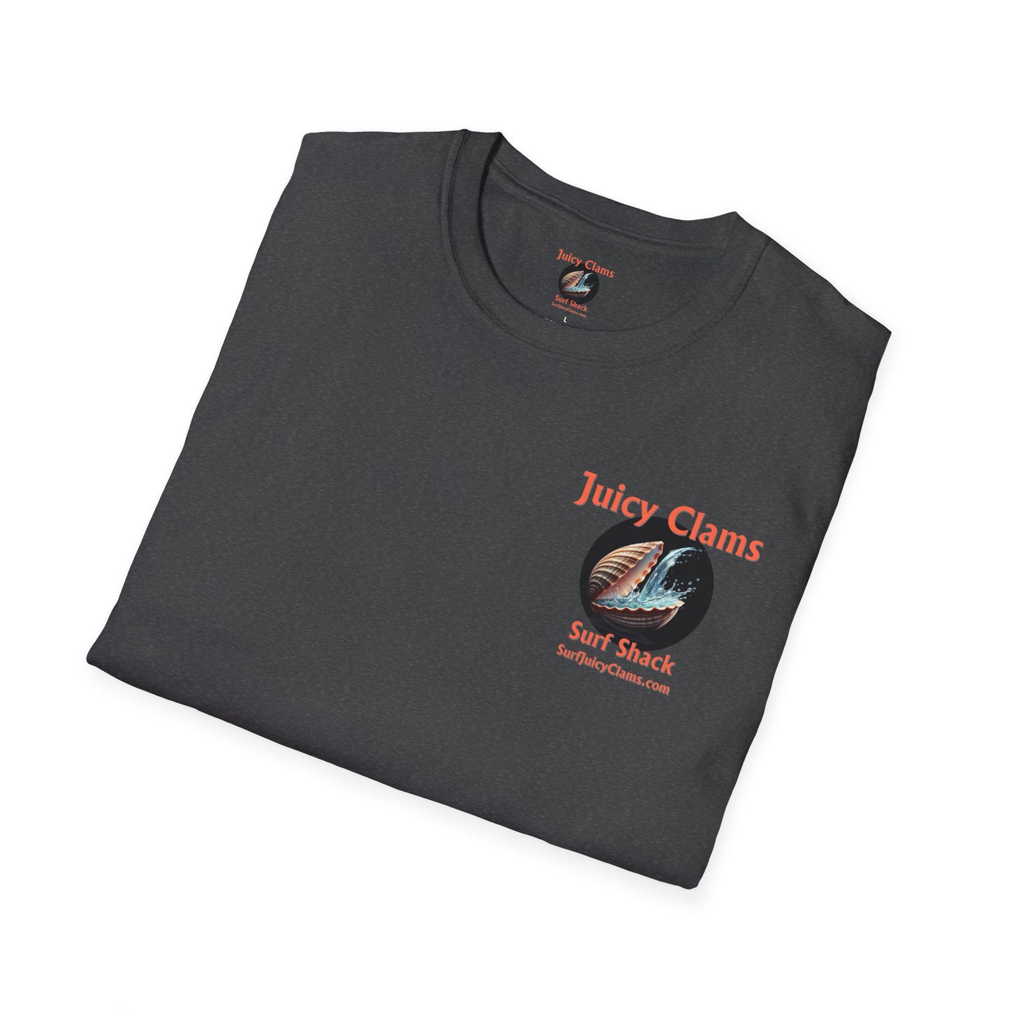 Juicy Clams Unisex Logo T-Shirt (A011)