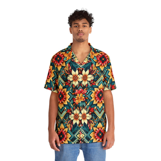 Juicy Clams Men's Hawaiian Shirt (1010)