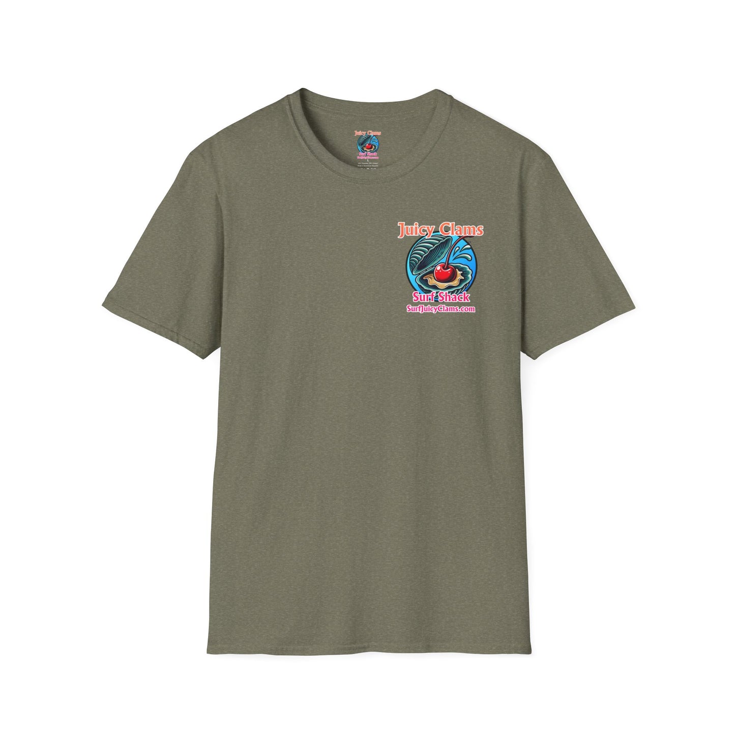Juicy Clams Unisex Logo T-Shirt (A003)