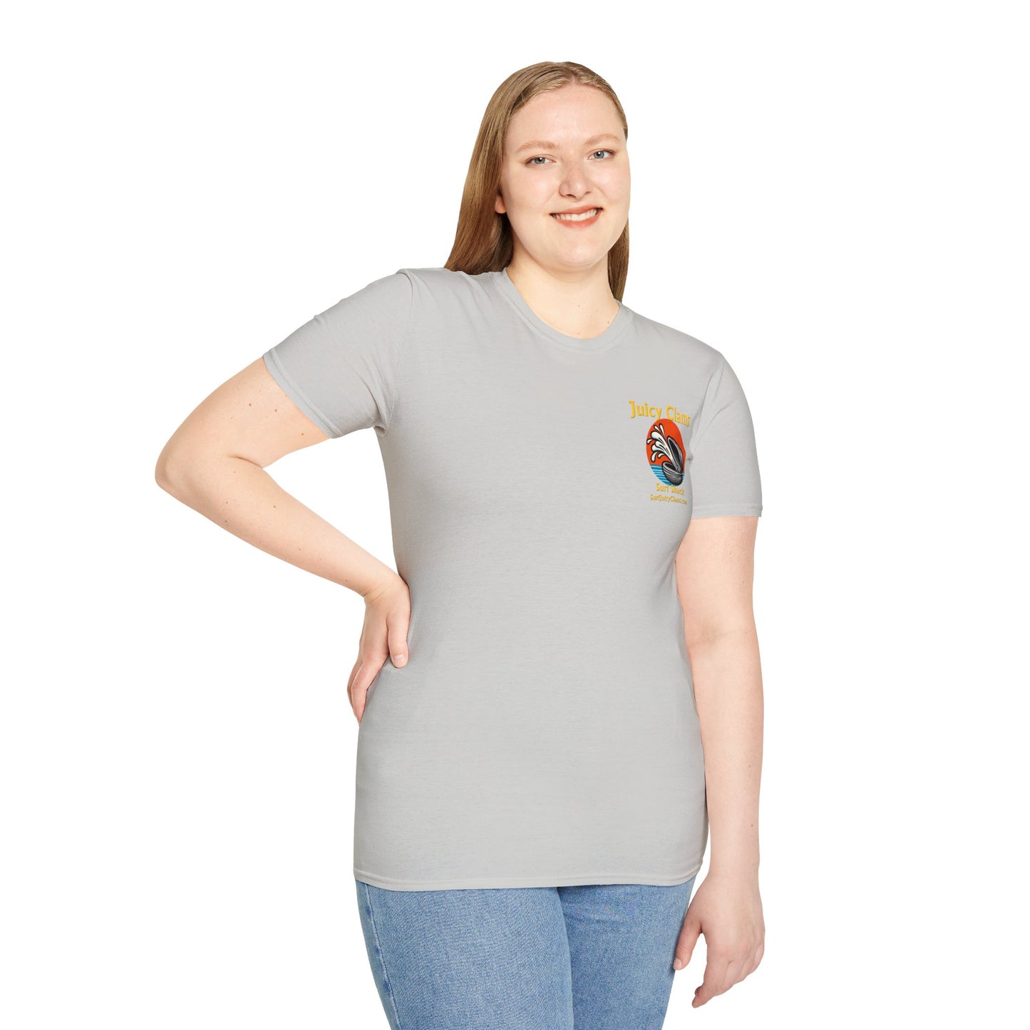 Juicy Clams Unisex Logo T-Shirt (L005)