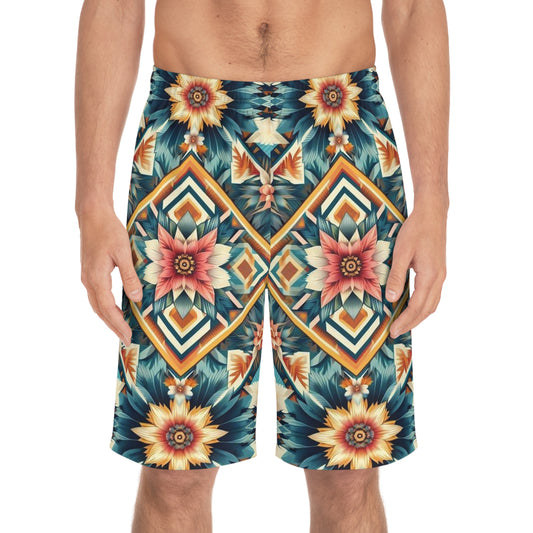 Juicy Clams Men's Board Shorts (1021)