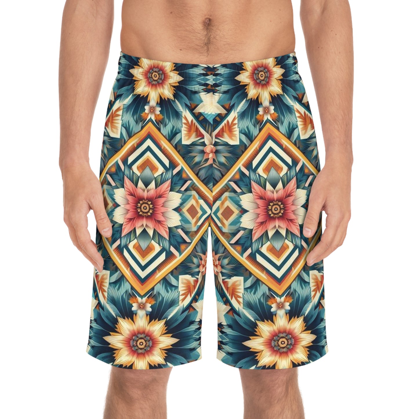 Juicy Clams Men's Board Shorts (1021)