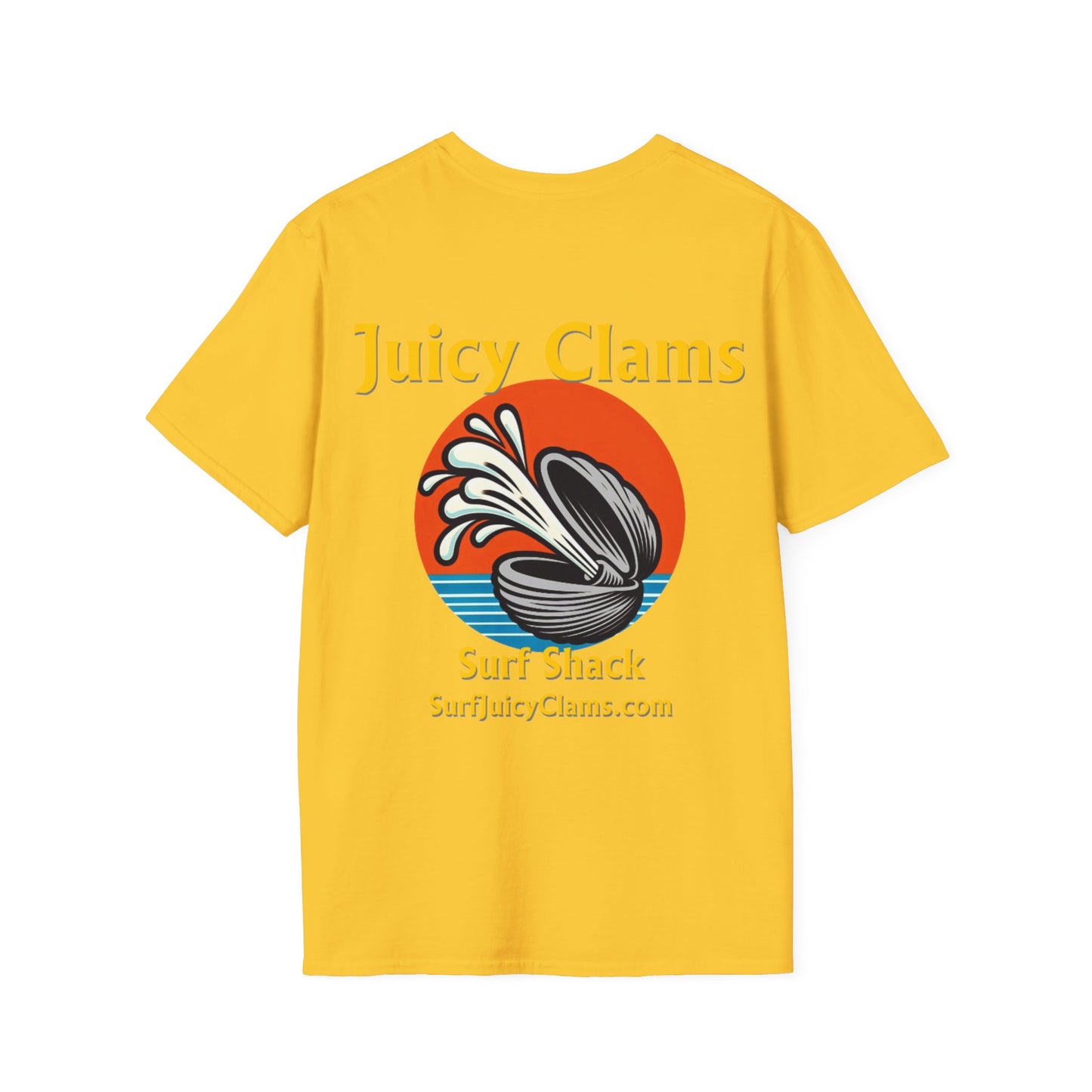 Juicy Clams Unisex Logo T-Shirt (L005)