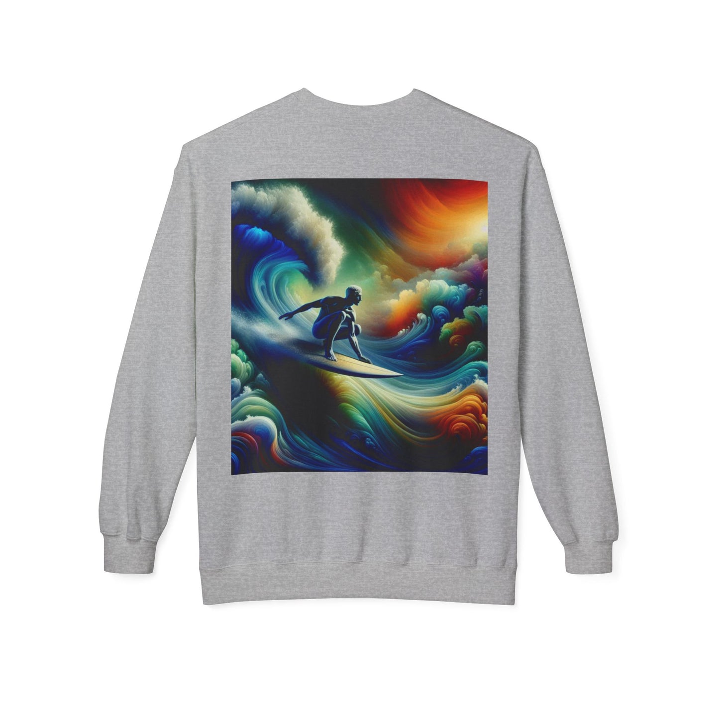 Juicy Clams Unisex Midweight Fleece Crewneck Sweatshirt (D048)