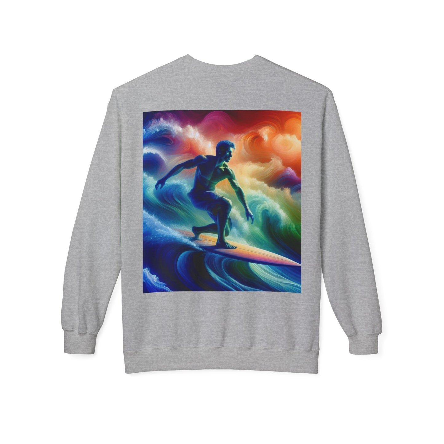 Juicy Clams Unisex Midweight Fleece Crewneck Sweatshirt (D015)